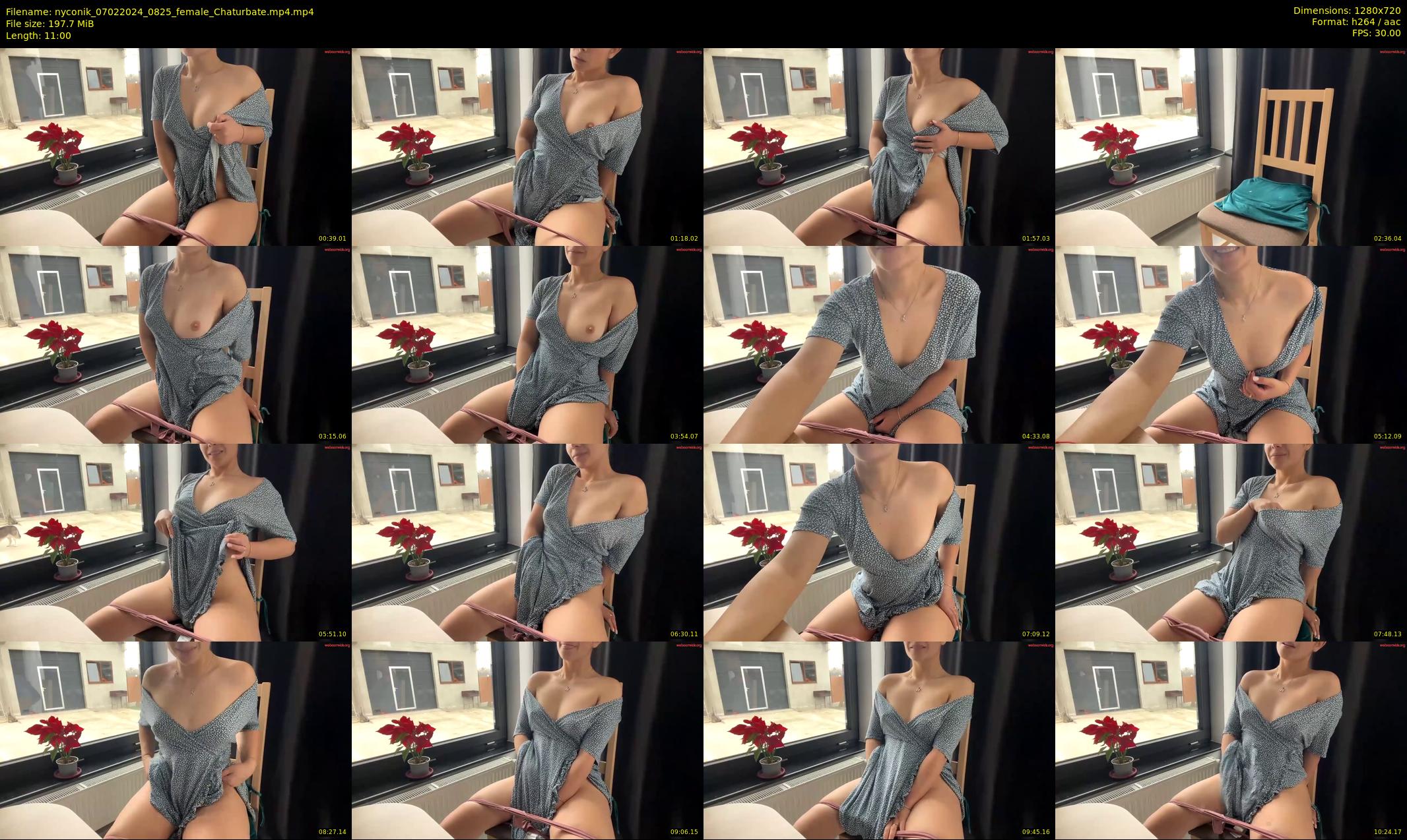 nyconik — 11 minute Chaturbate female cam show recording, 720p, Feb 7, 2024