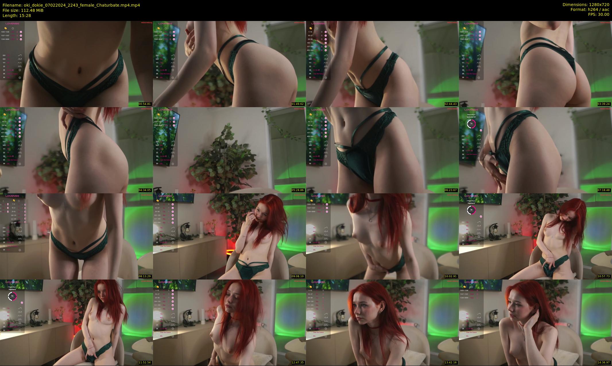 oki_dokie — 16 minute Chaturbate female cam show recording, 720p, Feb 7, 2024