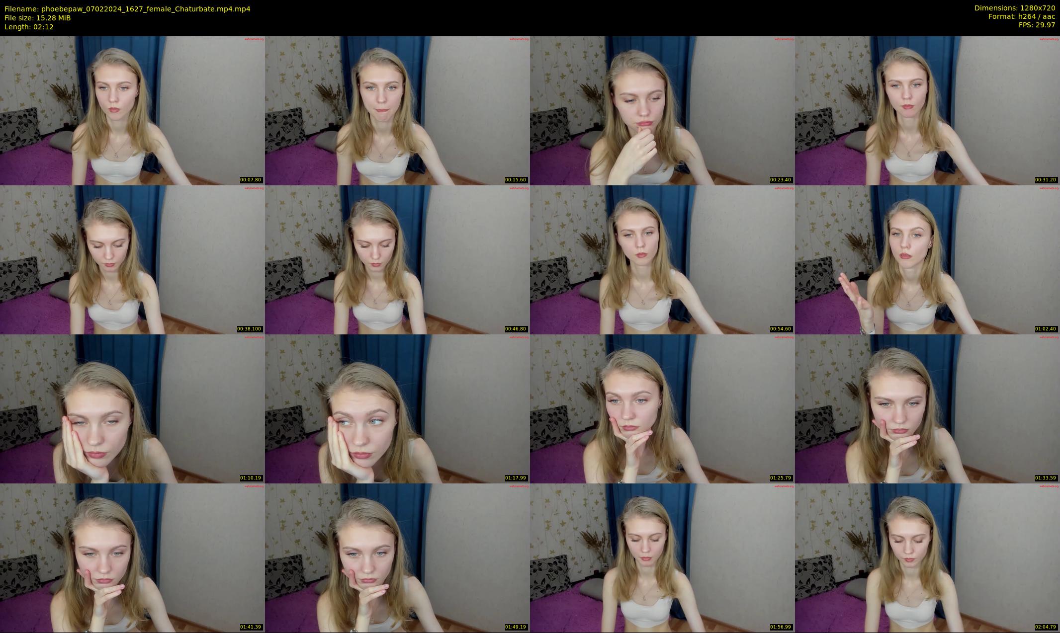 phoebepaw — 3 minute Chaturbate female cam show recording, 720p, Feb 7, 2024