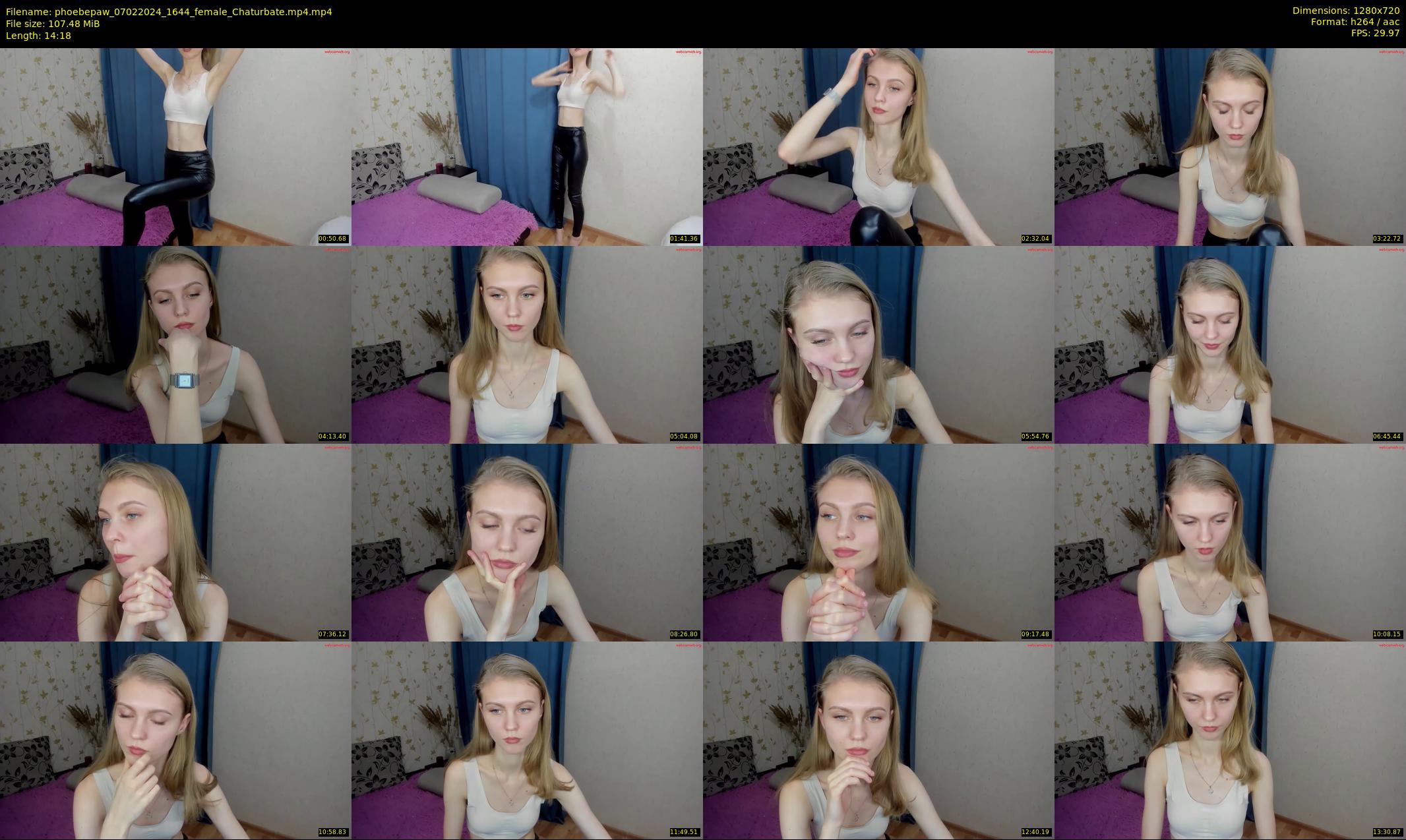 phoebepaw — 15 minute Chaturbate female cam show recording, 720p, Feb 7, 2024