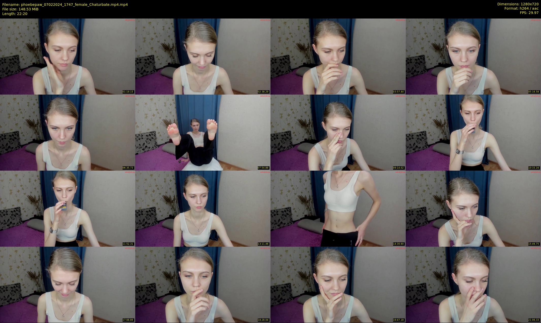 phoebepaw — 23 minute Chaturbate female cam show recording, 720p, Feb 7, 2024