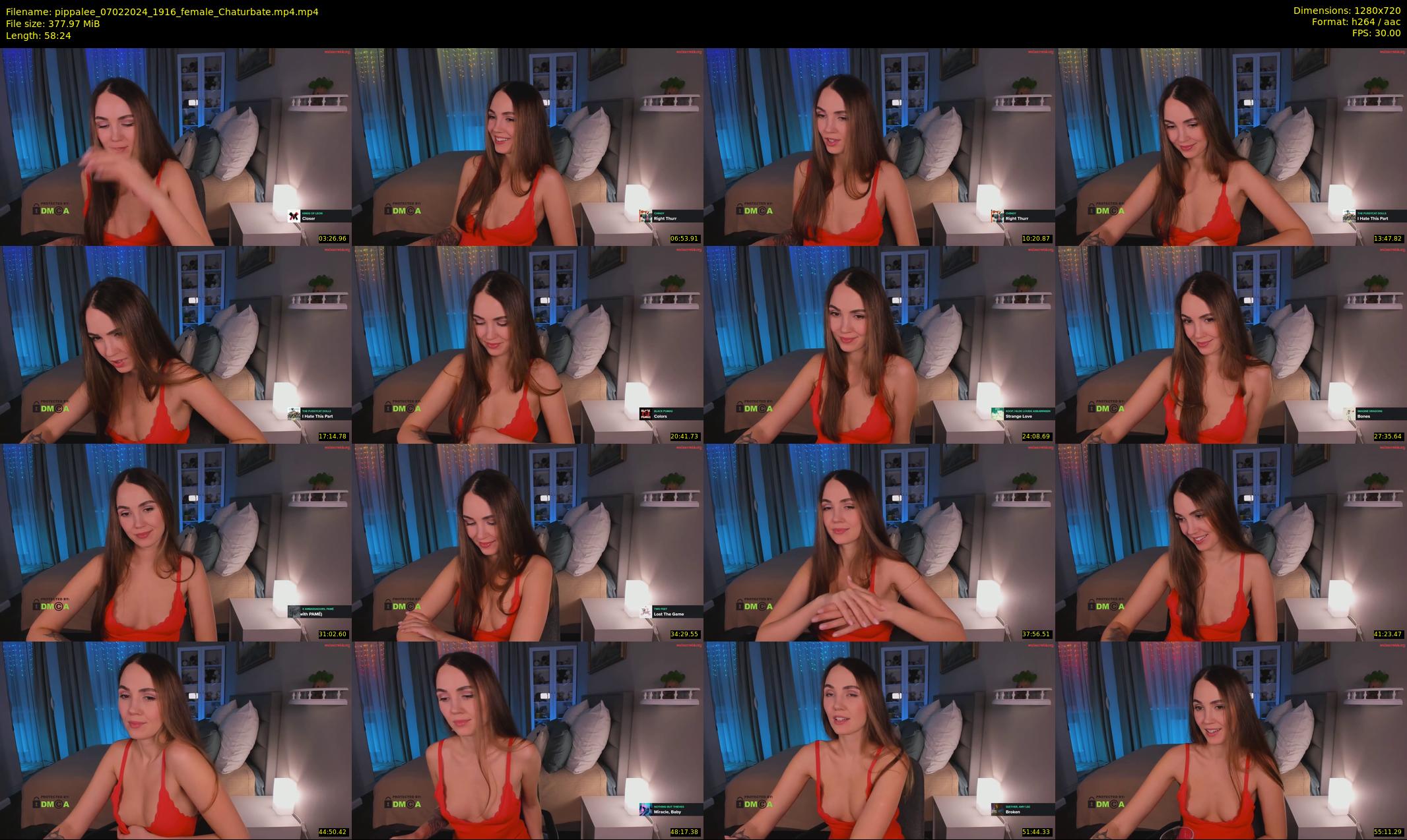 pippalee — 59 minute Chaturbate female cam show recording, 720p, Feb 7, 2024