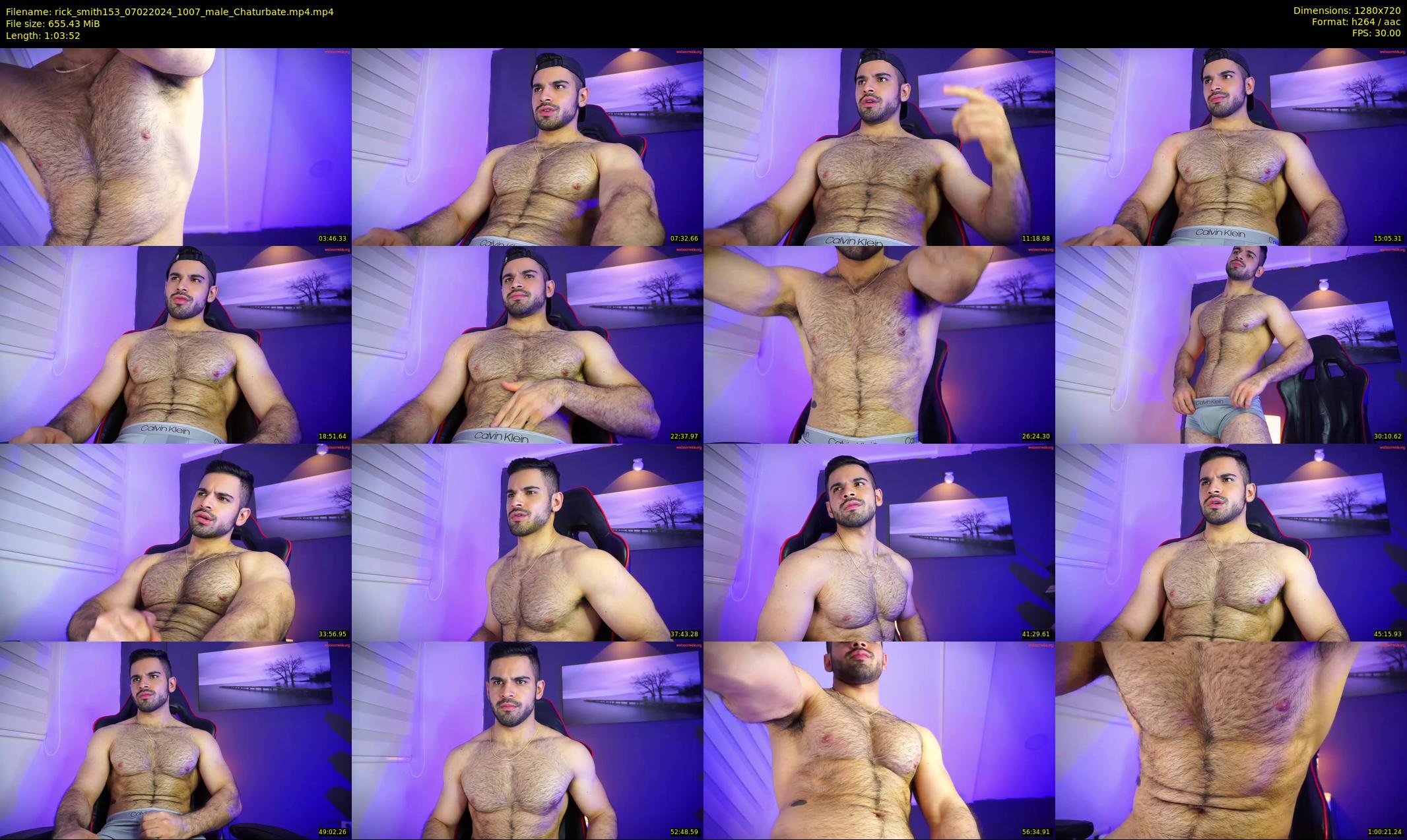 rick_smith153 — 64 minute Chaturbate male cam show recording, 720p, Feb 7, 2024