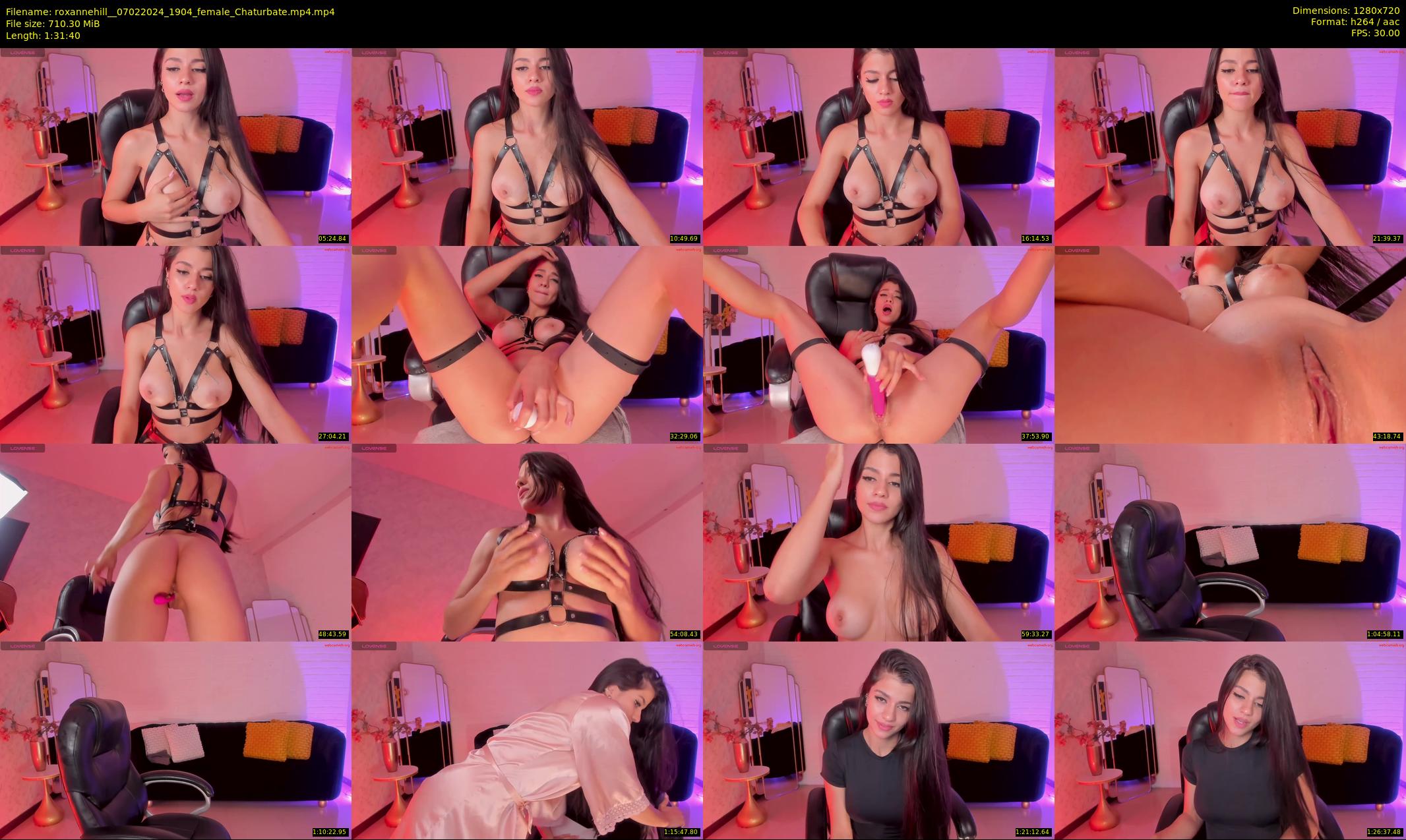 roxannehill_ — 92 minute Chaturbate female cam show recording, 720p, Feb 7, 2024