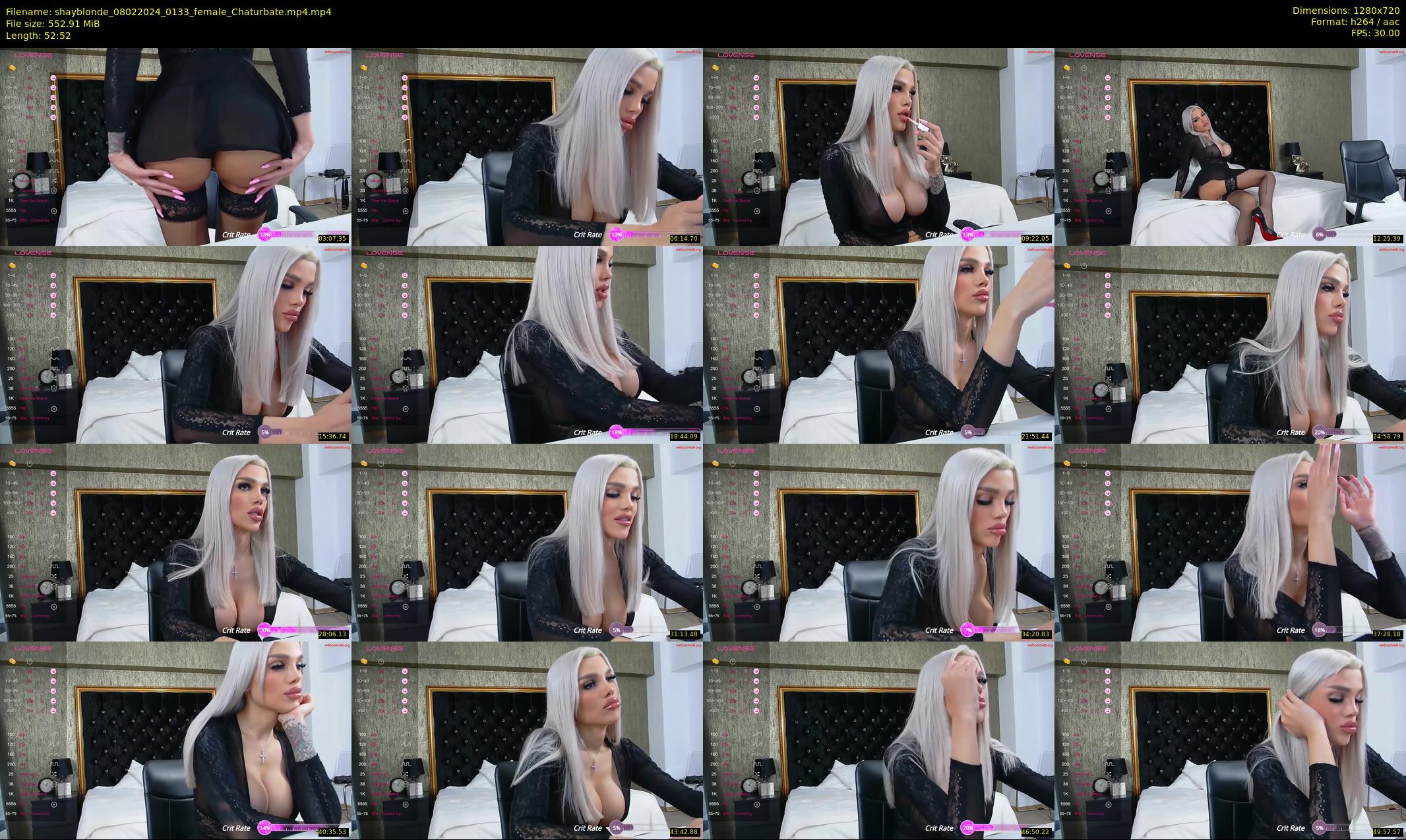 shayblonde — 53 minute Chaturbate female cam show recording, 720p, Feb 8, 2024