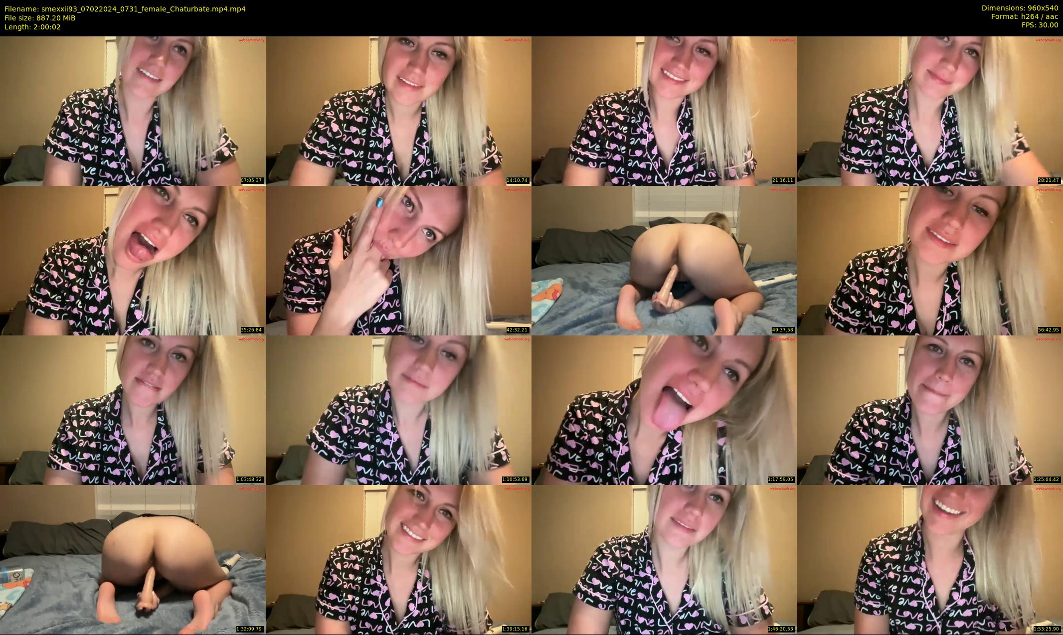 smexxii93 — 121 minute Chaturbate female cam show recording, 480p, Feb 7, 2024