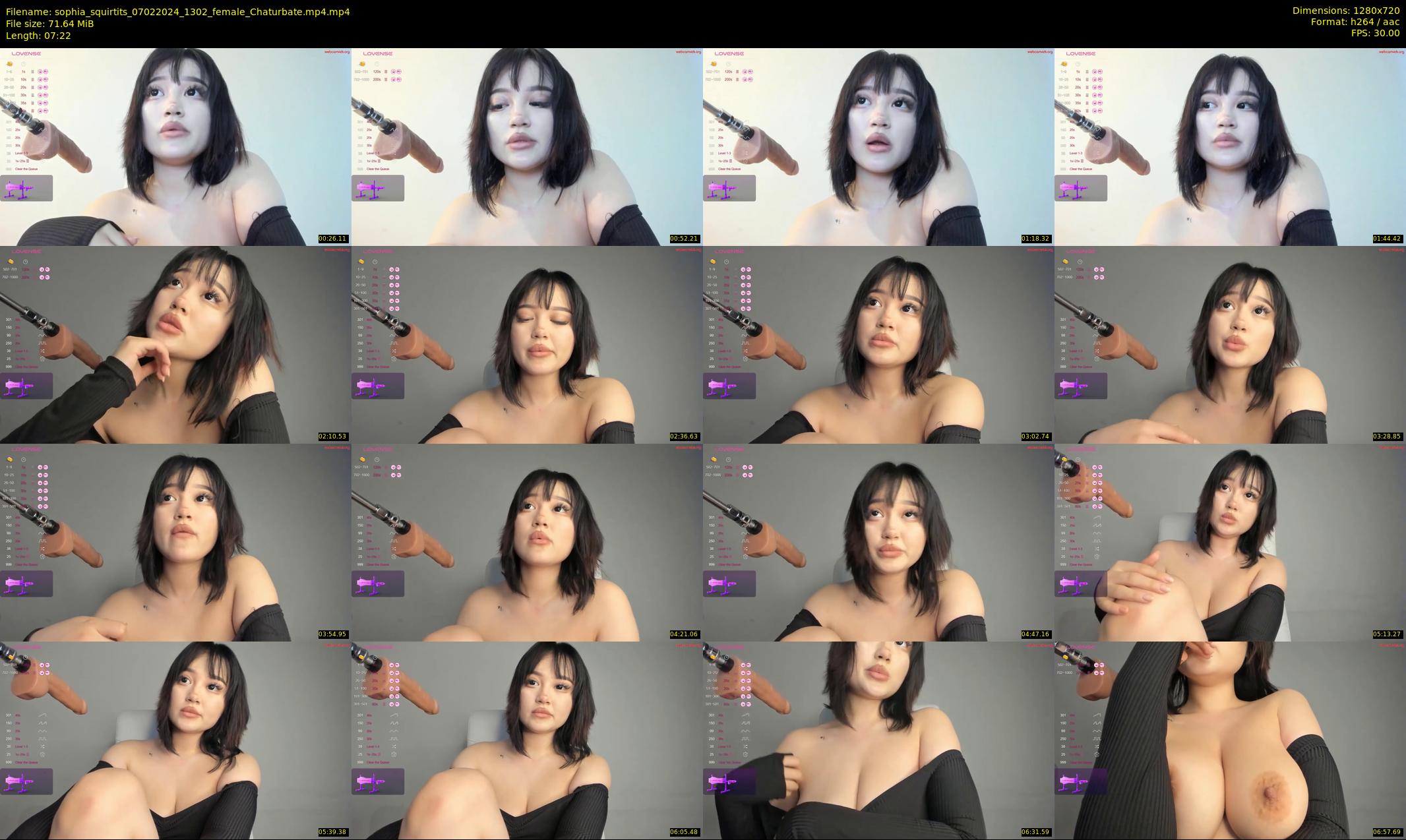 sophia_squirtits — 8 minute Chaturbate female cam show recording, 720p, Feb 7, 2024