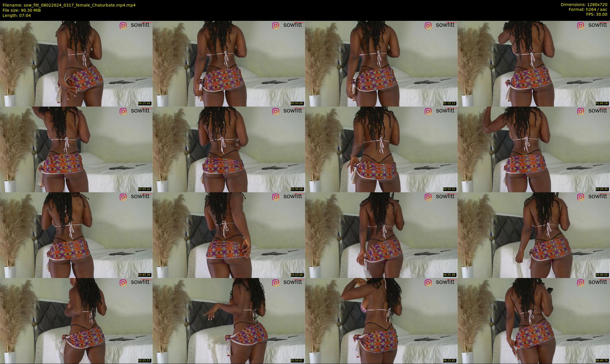 sow_fitt — 8 minute Chaturbate female cam show recording, 720p, Feb 8, 2024