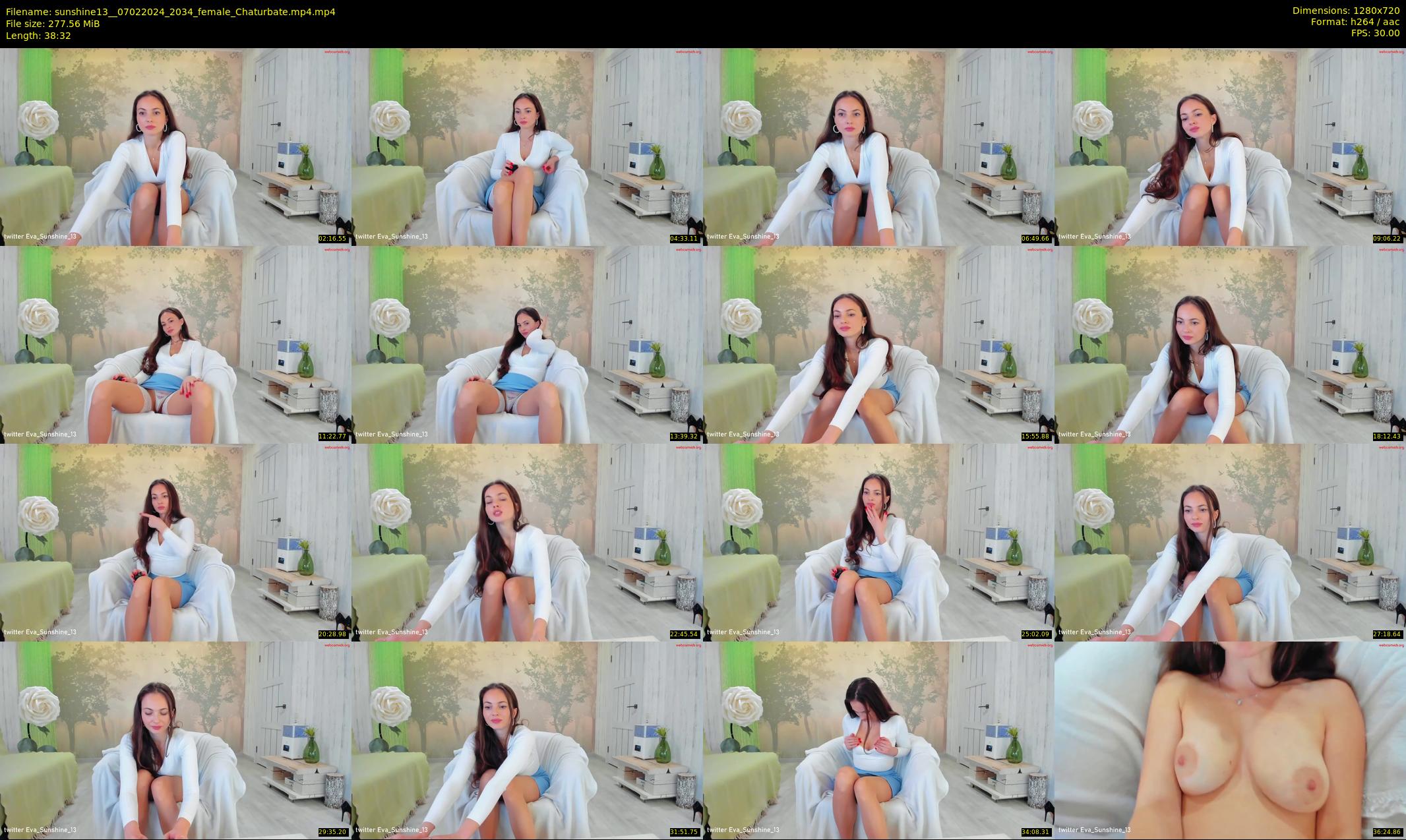 sunshine13_ — 39 minute Chaturbate female cam show recording, 720p, Feb 7, 2024