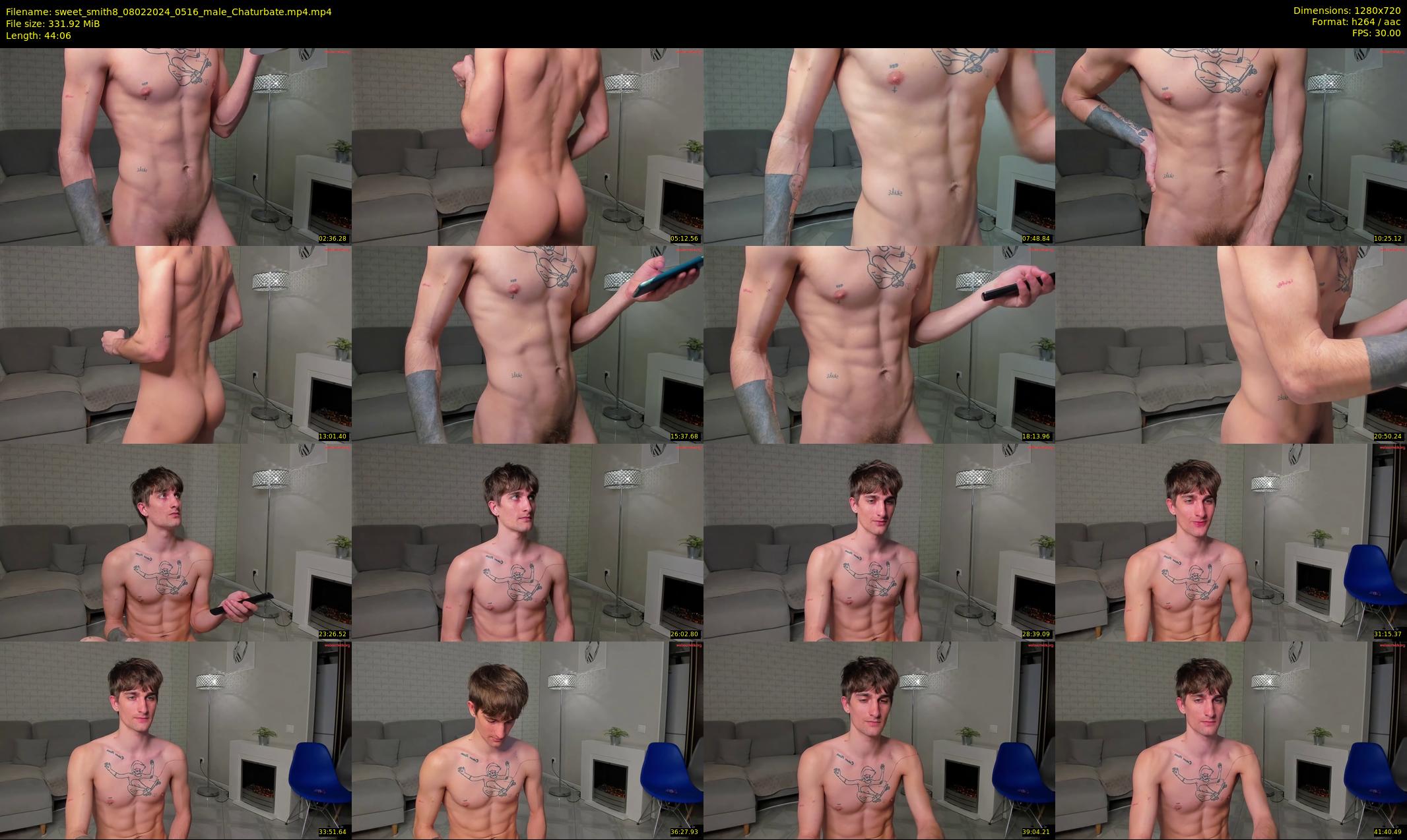 sweet_smith8 — 45 minute Chaturbate male cam show recording, 720p, Feb 8, 2024