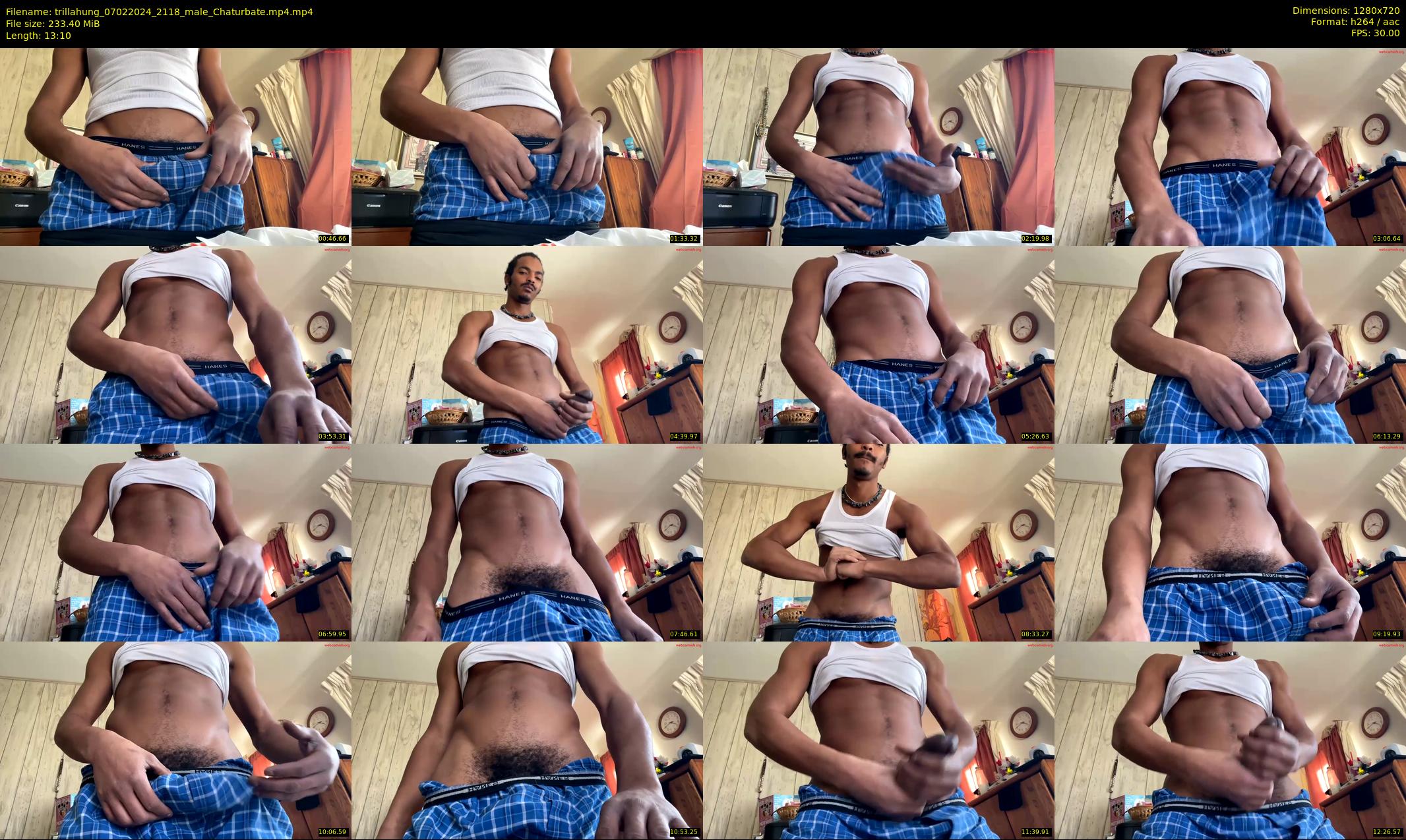 trillahung — 14 minute Chaturbate male cam show recording, 720p, Feb 7, 2024