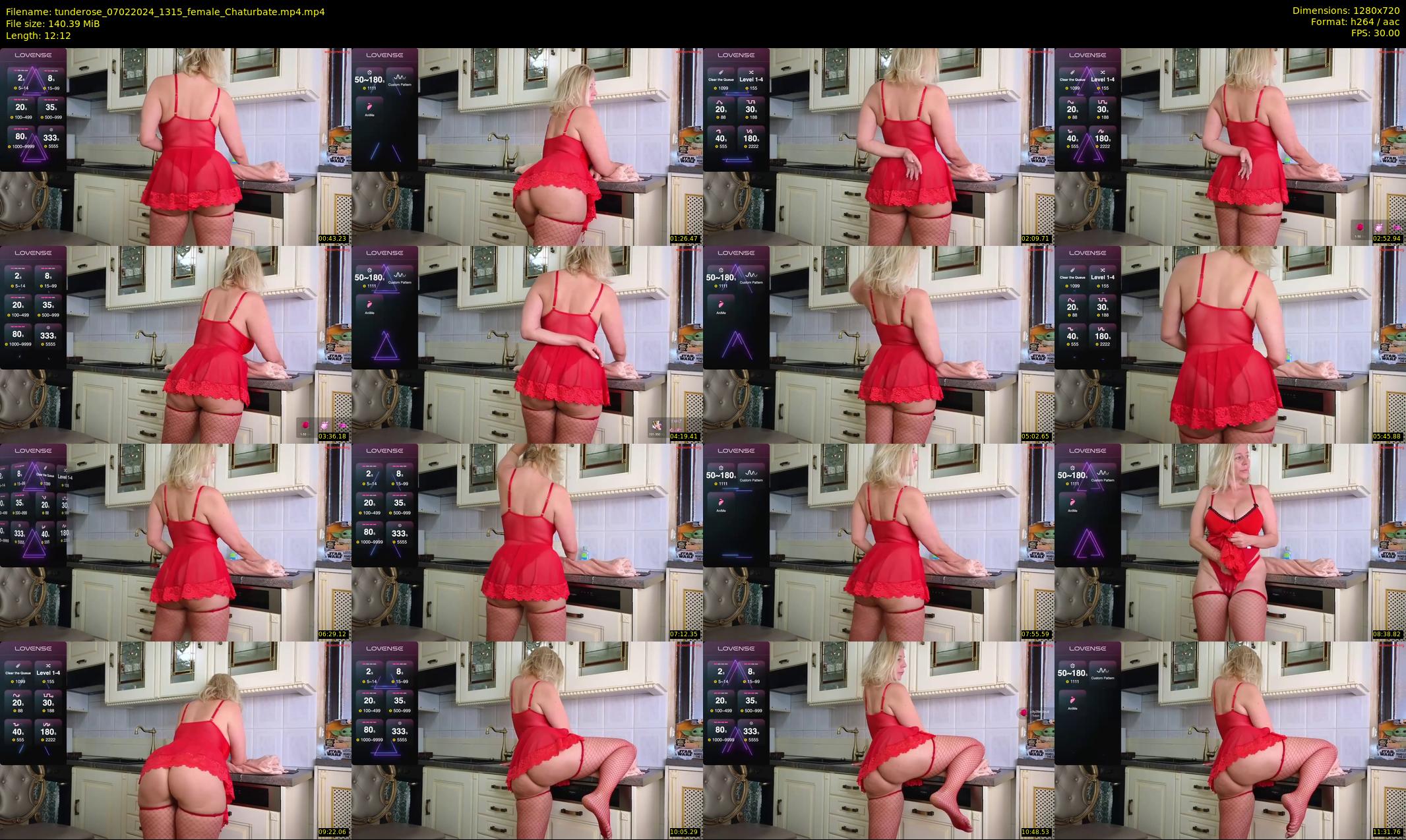 tunderose — 13 minute Chaturbate female cam show recording, 720p, Feb 7, 2024