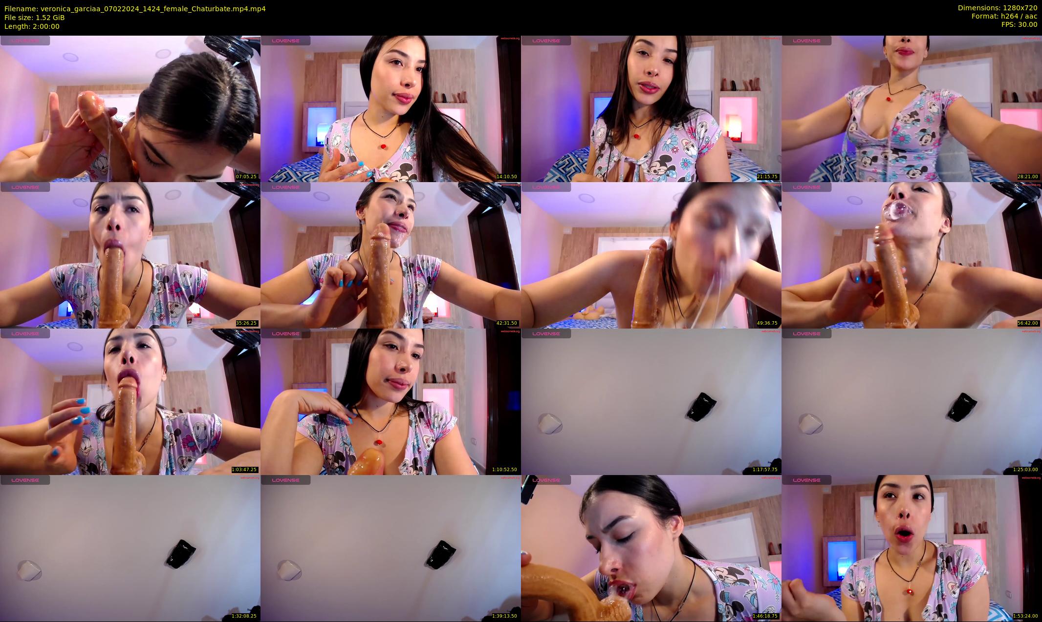veronica_garciaa — 120 minute Chaturbate female cam show recording, 720p, Feb 7, 2024