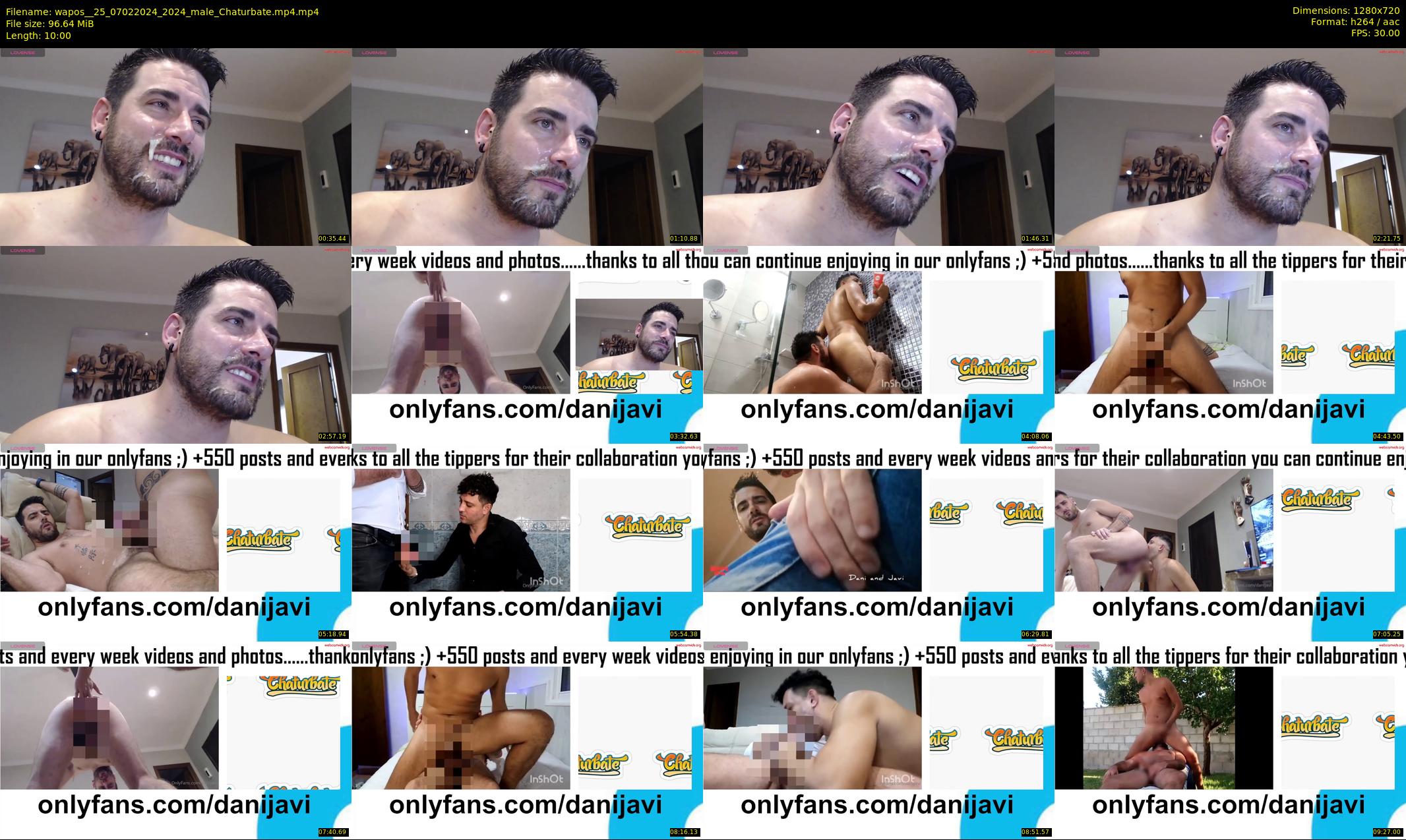 wapos__25 — 10 minute Chaturbate male cam show recording, 720p, Feb 7, 2024