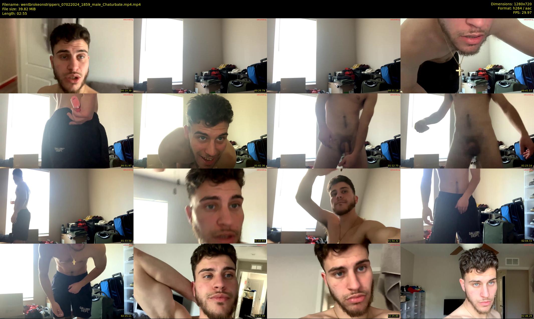 wentbrokeonstrippers — 3 minute Chaturbate male cam show recording, 720p, Feb 7, 2024