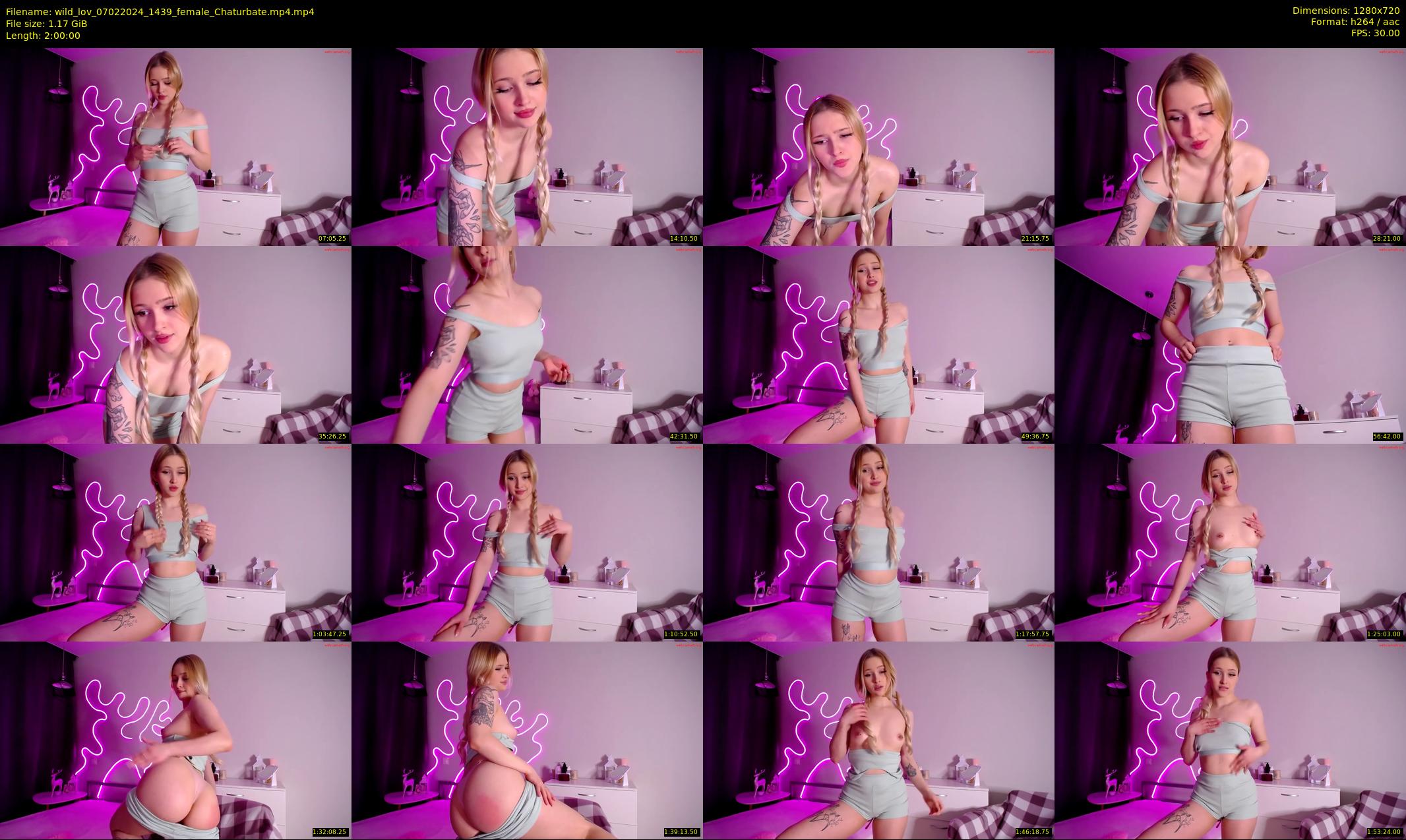 wild_lov — 120 minute Chaturbate female cam show recording, 720p, Feb 7, 2024