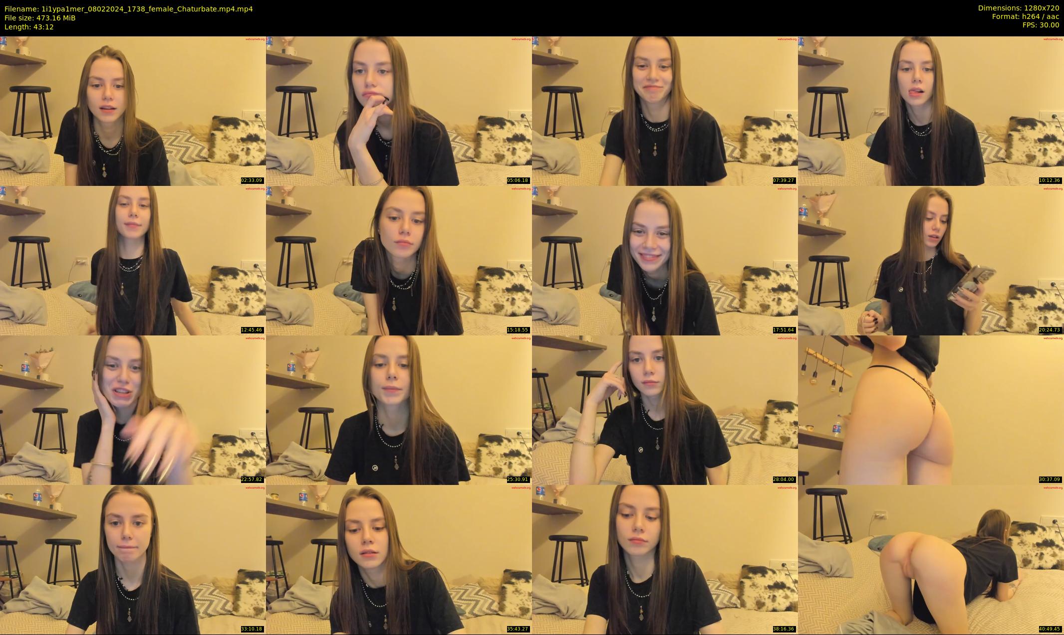 1i1ypa1mer — 44 minute Chaturbate female cam show recording, 720p, Feb 8, 2024
