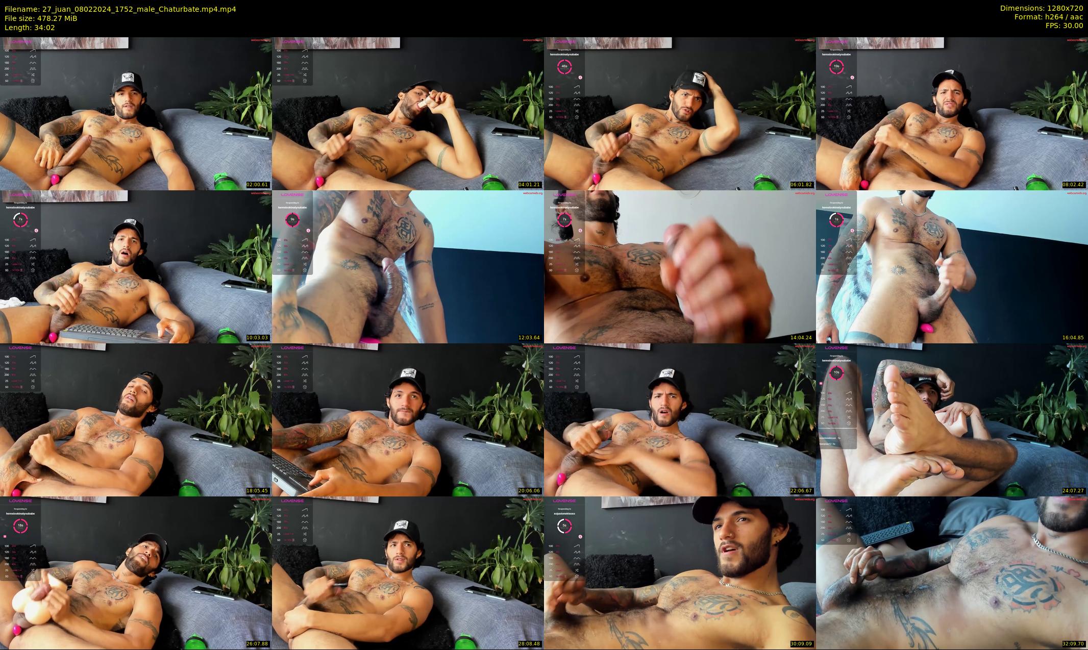 27_juan — 35 minute Chaturbate male cam show recording, 720p, Feb 8, 2024