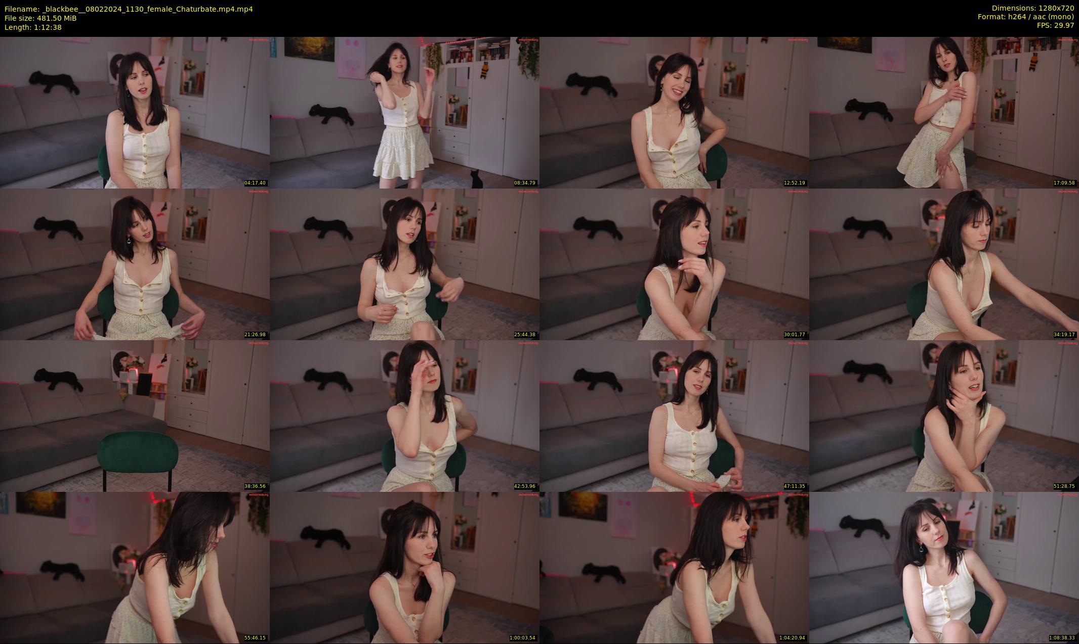 _blackbee_ — 73 minute Chaturbate female cam show recording, 720p, Feb 8, 2024