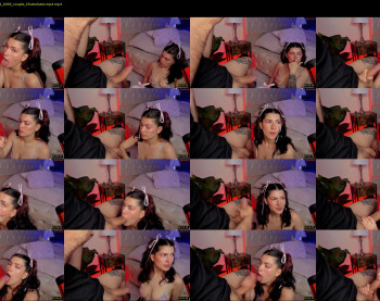 abbyandchris1 — 4 minute Chaturbate couple cam show recording, 720p, Feb 8, 2024