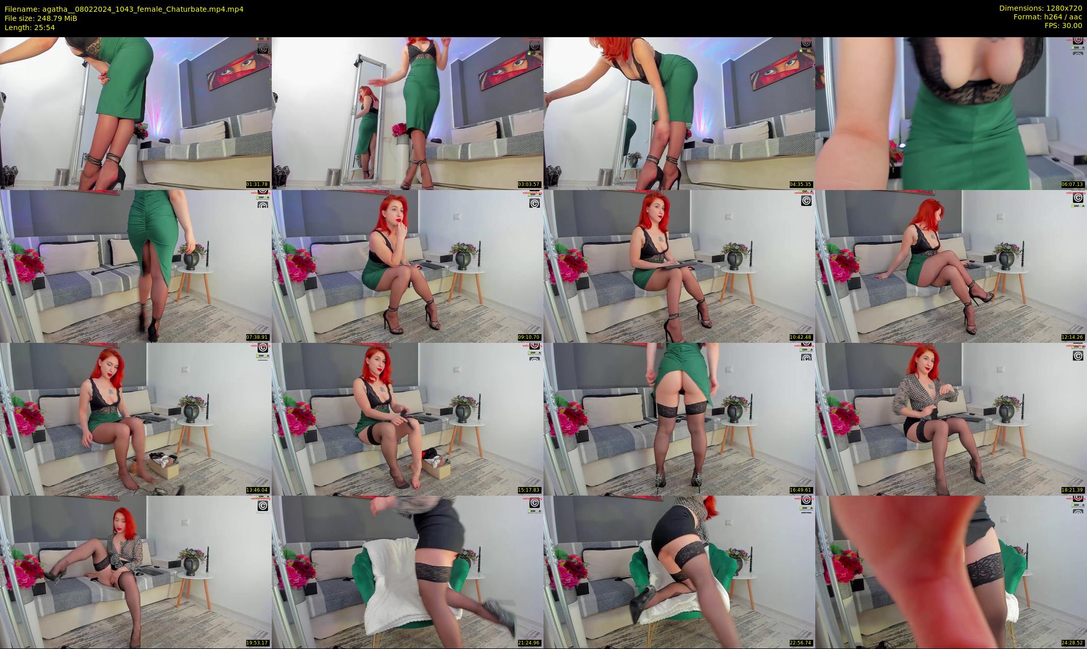 agatha_ — 26 minute Chaturbate female cam show recording, 720p, Feb 8, 2024