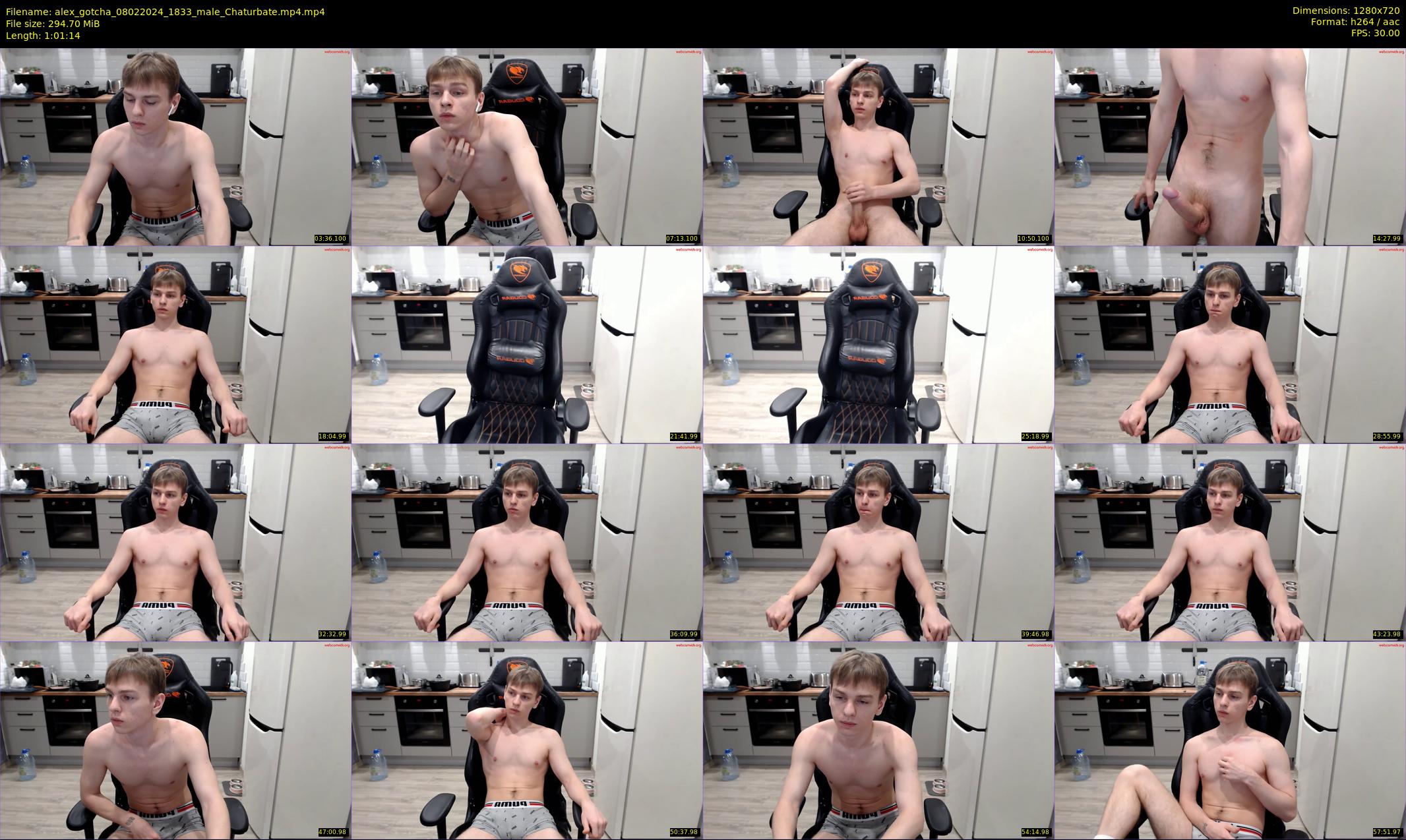 alex_gotcha — 62 minute Chaturbate male cam show recording, 720p, Feb 8, 2024