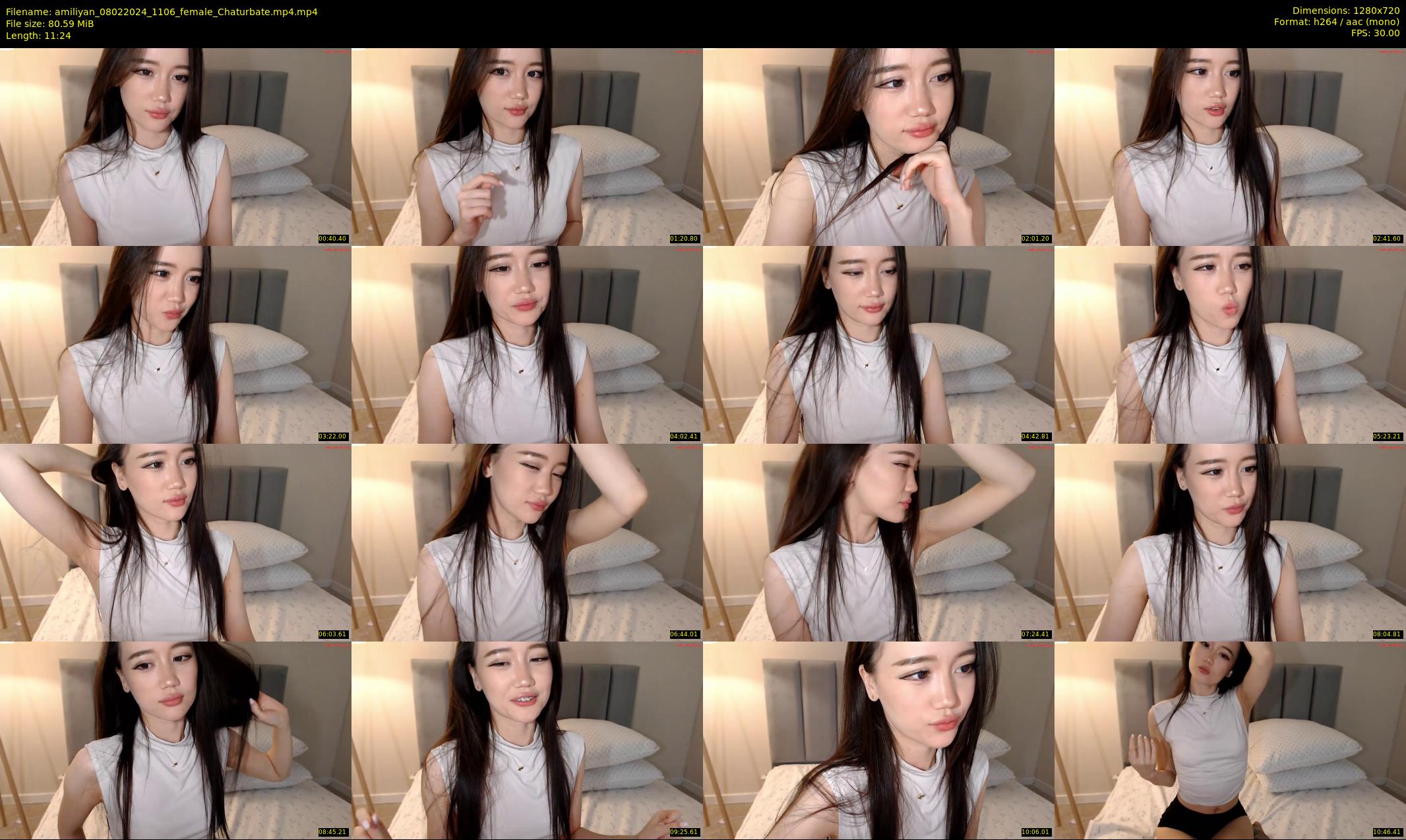 amiliyan — 12 minute Chaturbate female cam show recording, 720p, Feb 8, 2024