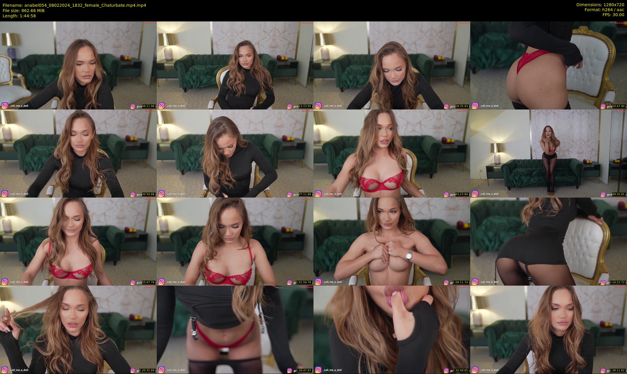 anabel054 — 105 minute Chaturbate female cam show recording, 720p, Feb 8, 2024