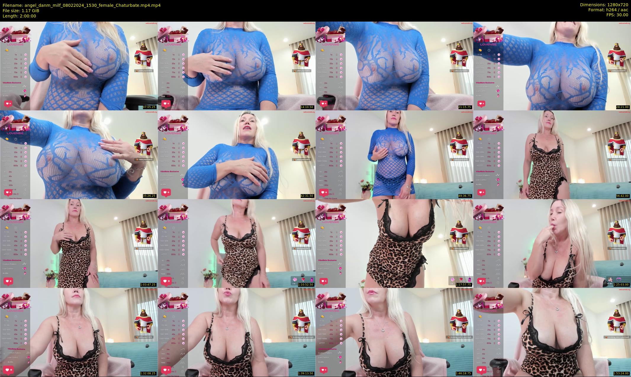angel_danm_milf — 120 minute Chaturbate female cam show recording, 720p, Feb 8, 2024