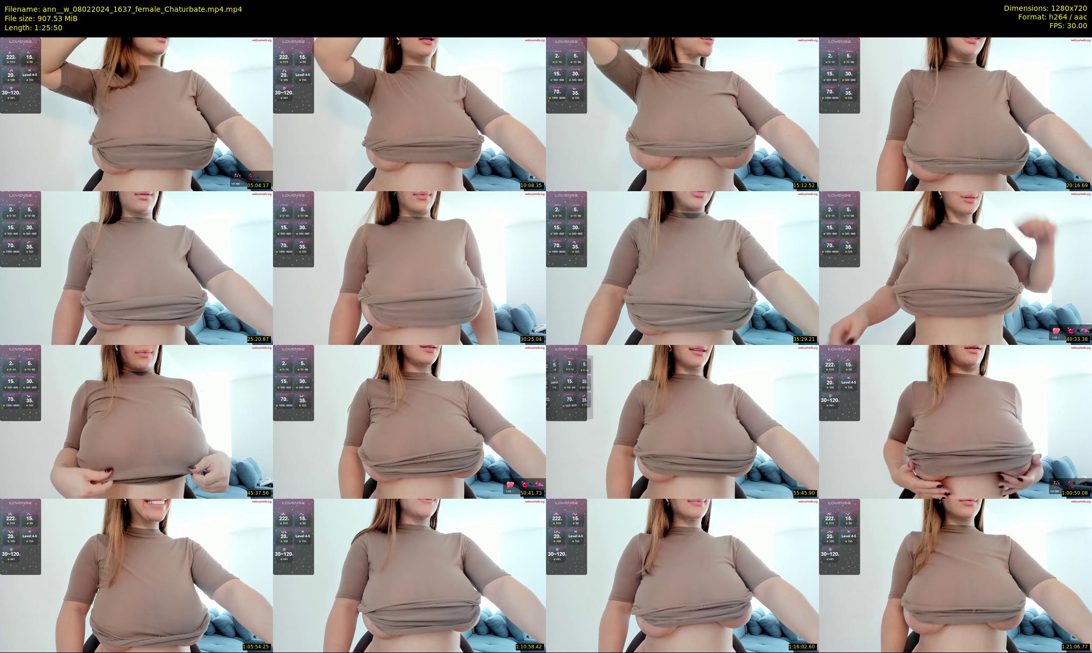 ann__w — 86 minute Chaturbate female cam show recording, 720p, Feb 8, 2024