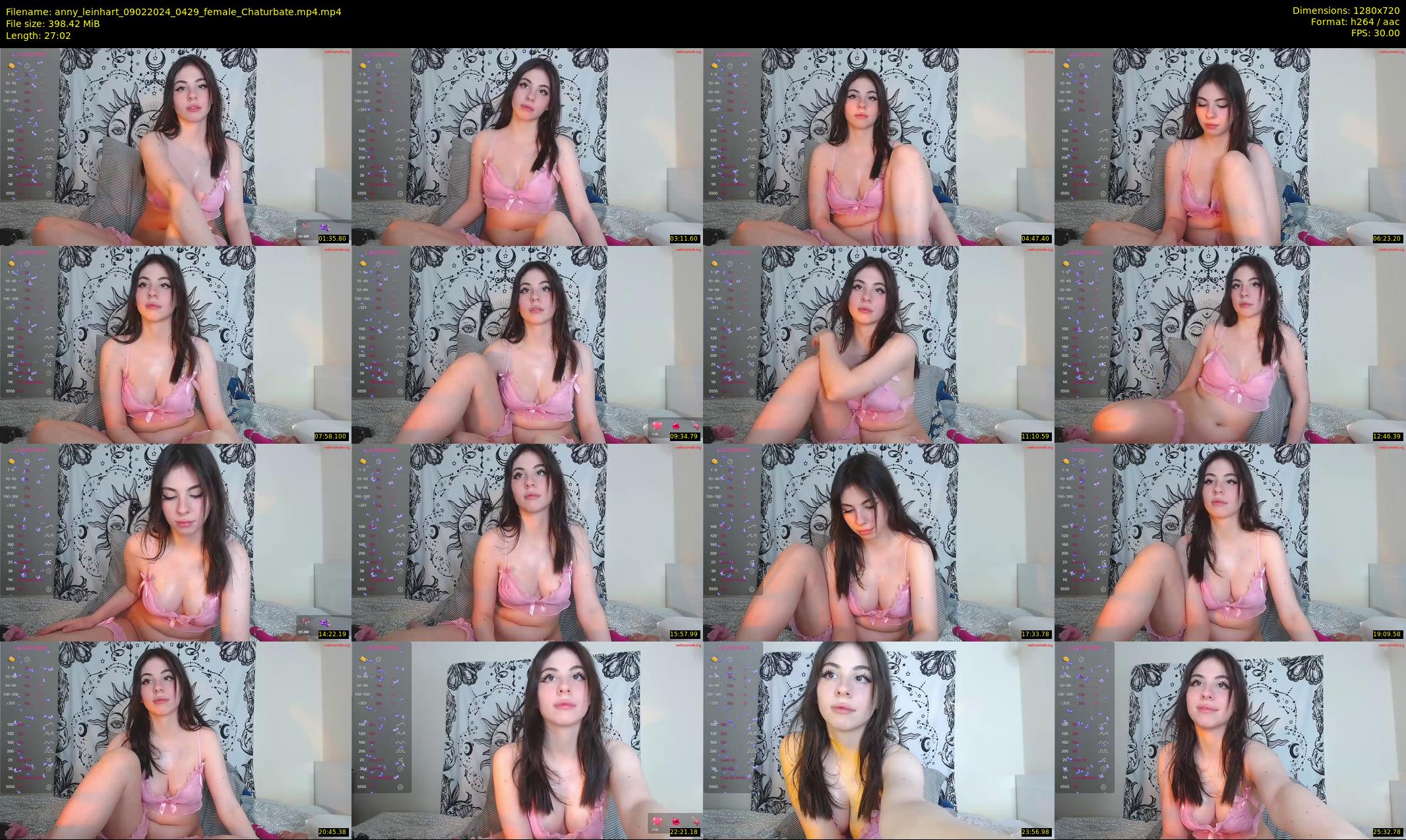 anny_leinhart — 28 minute Chaturbate female cam show recording, 720p, Feb 9, 2024
