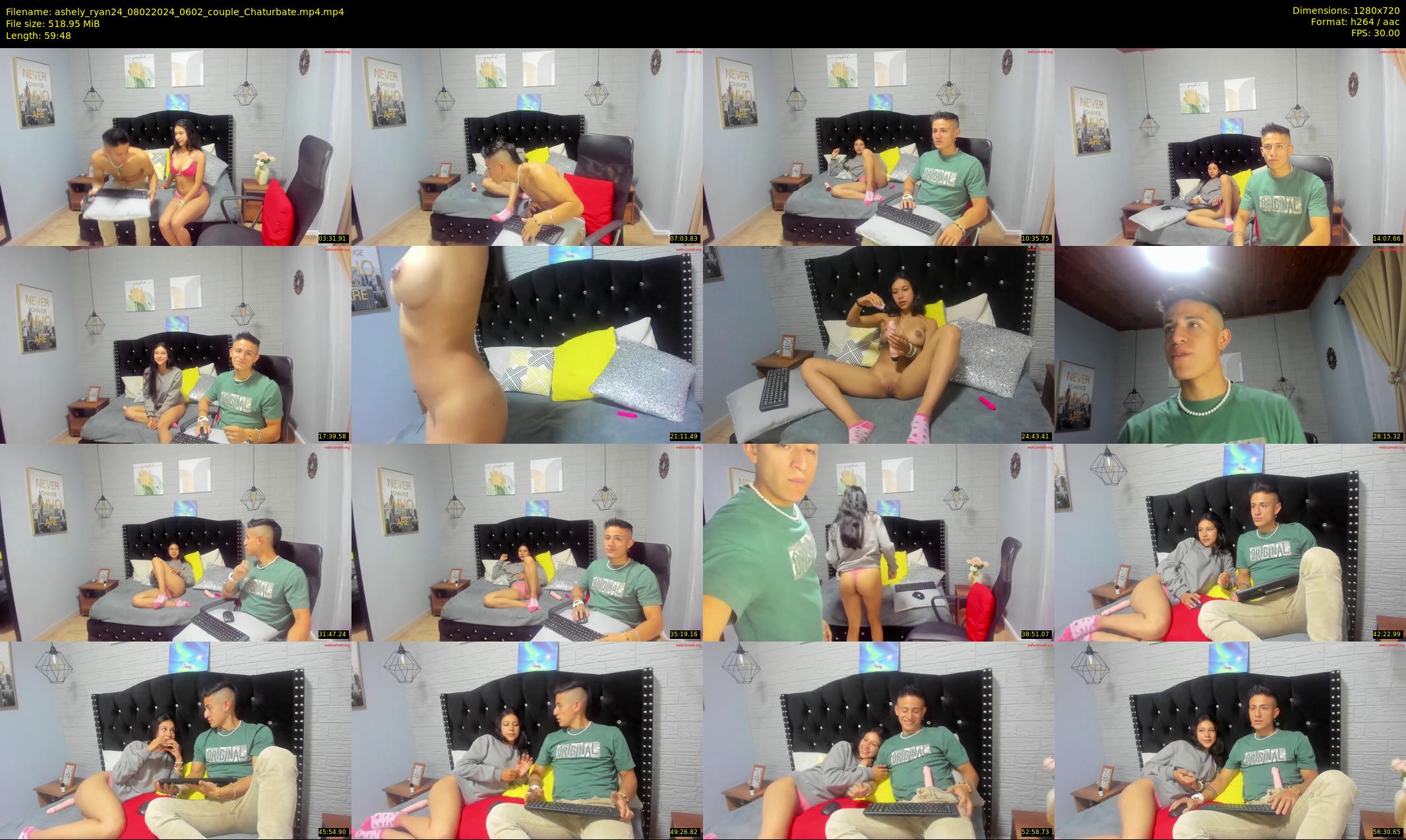 ashely_ryan24 — 60 minute Chaturbate couple cam show recording, 720p, Feb 8, 2024