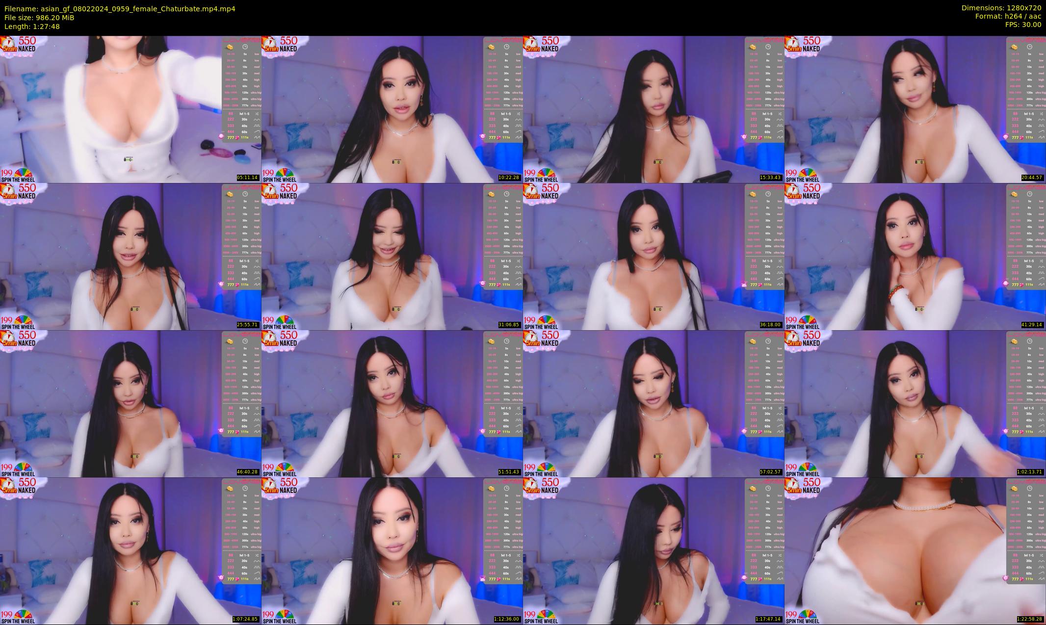 asian_gf — 88 minute Chaturbate female cam show recording, 720p, Feb 8, 2024