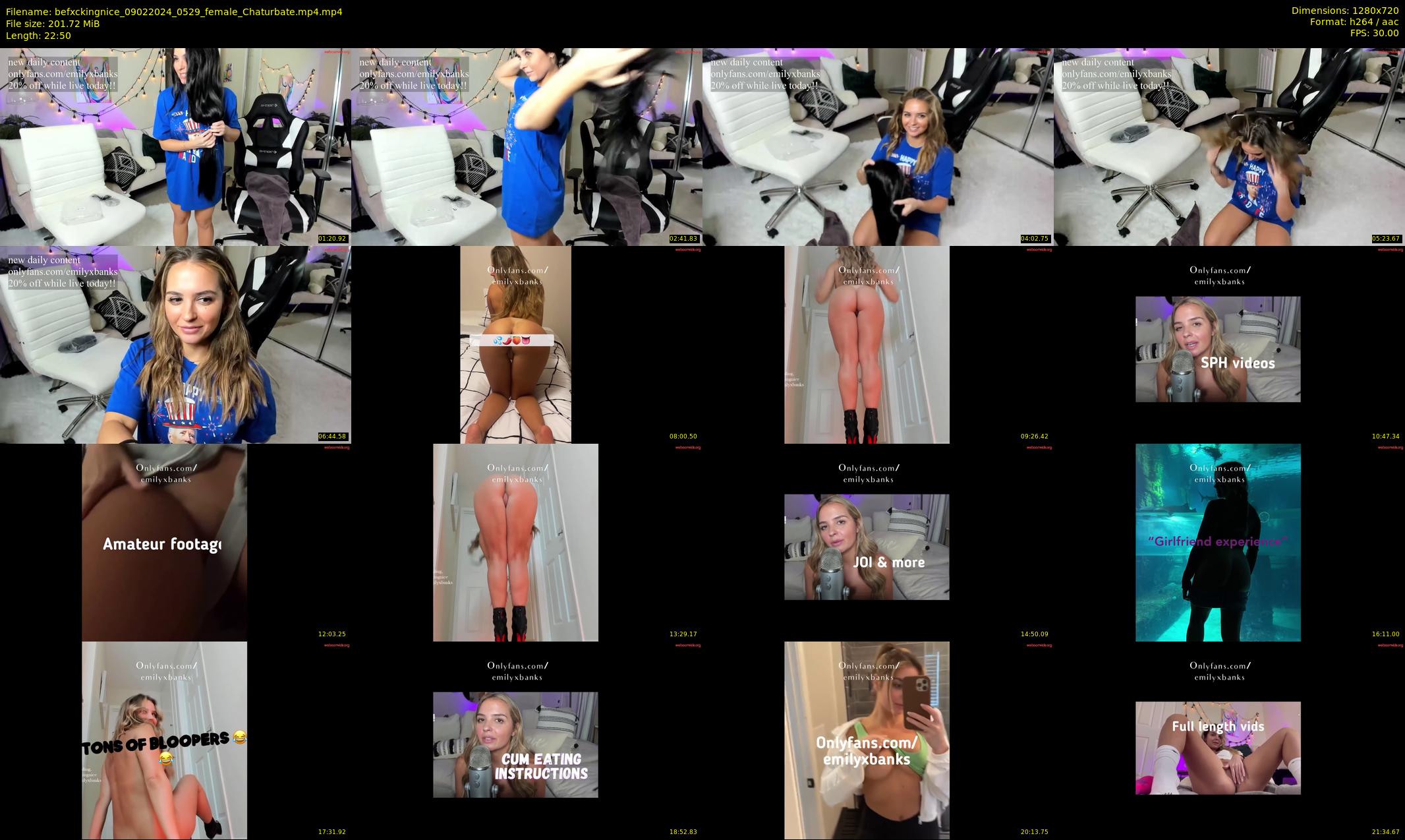 befxckingnice — 23 minute Chaturbate female cam show recording, 720p, Feb 9, 2024