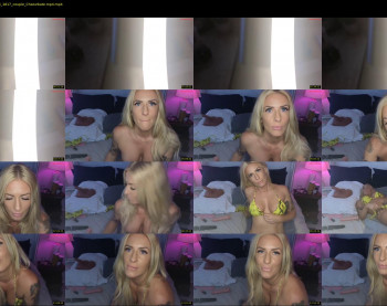 blondiluvsanal — 15 minute Chaturbate couple cam show recording, 480p, Feb 8, 2024