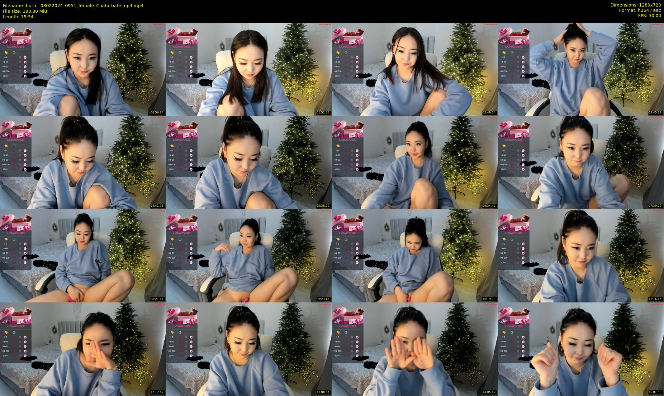 bora_ — 16 minute Chaturbate female cam show recording, 720p, Feb 8, 2024