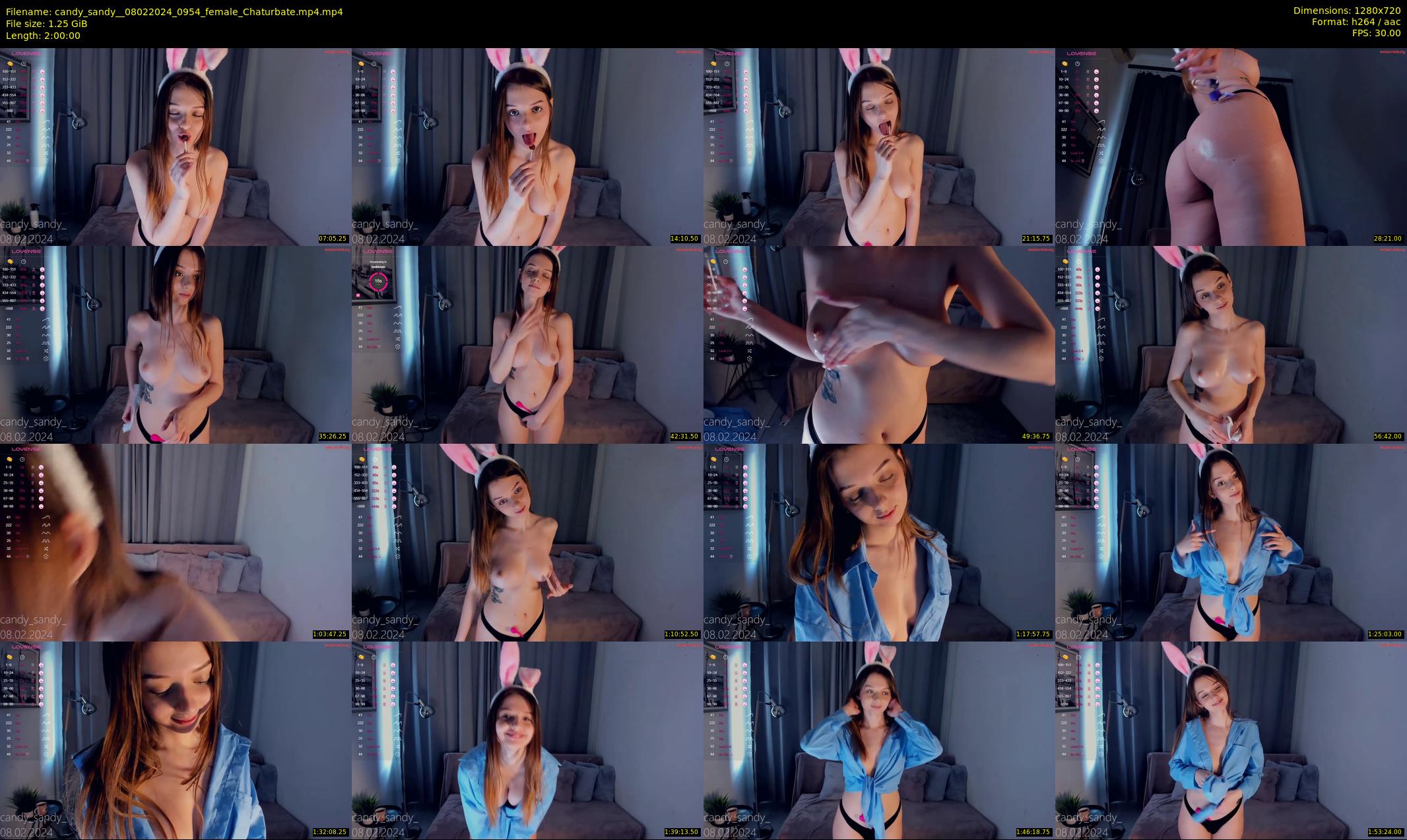 candy_sandy_ — 120 minute Chaturbate female cam show recording, 720p, Feb 8, 2024