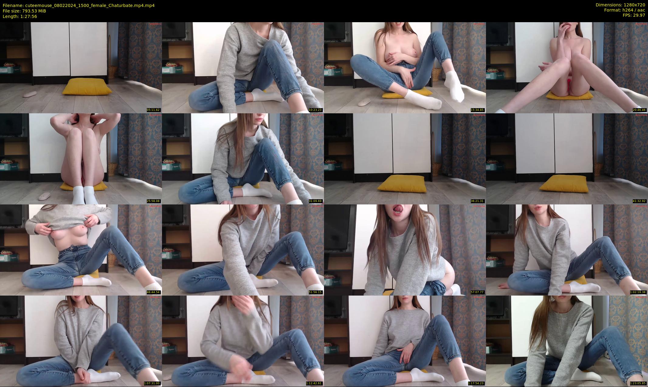cuteemouse — 88 minute Chaturbate female cam show recording, 720p, Feb 8, 2024