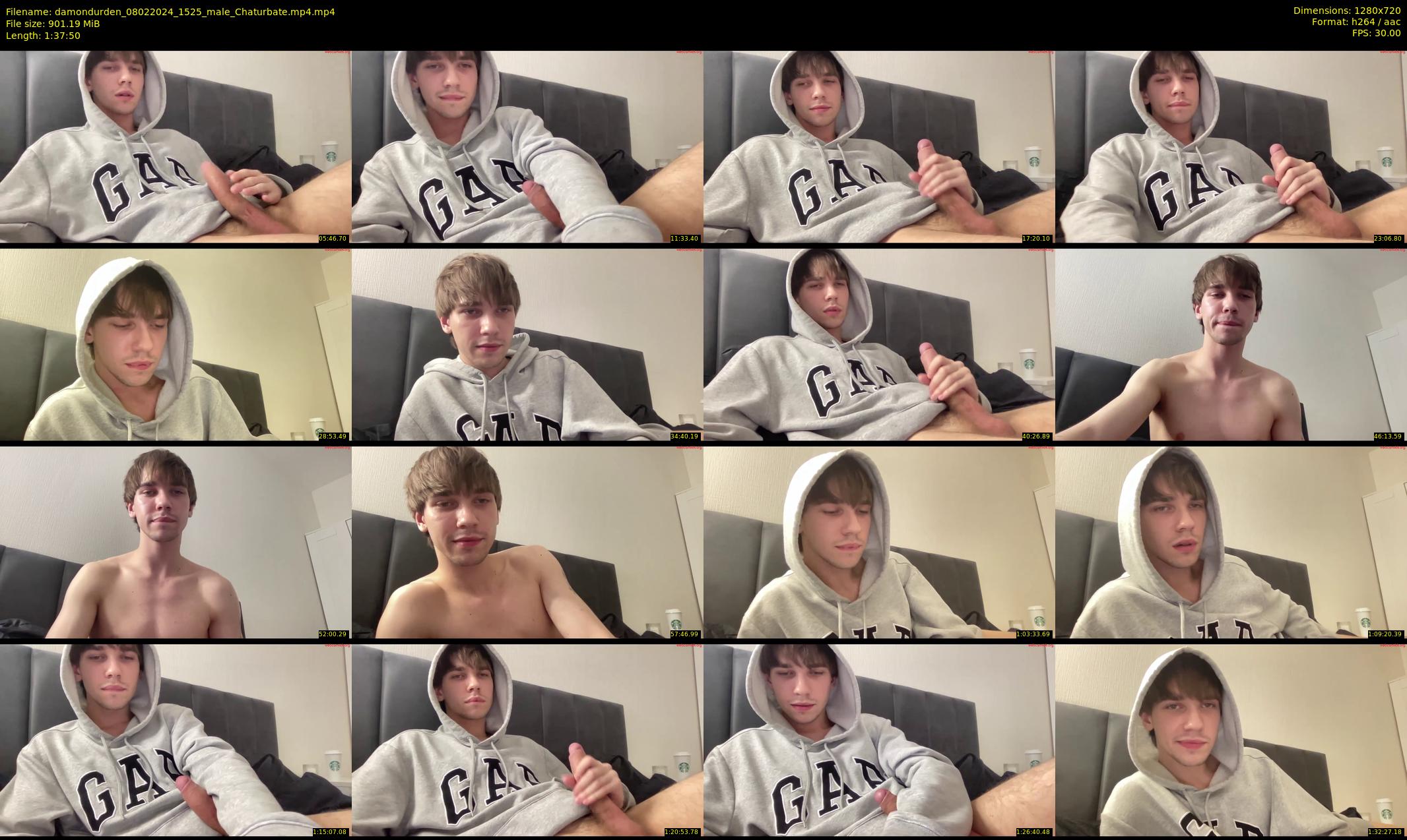 damondurden — 98 minute Chaturbate male cam show recording, 720p, Feb 8, 2024