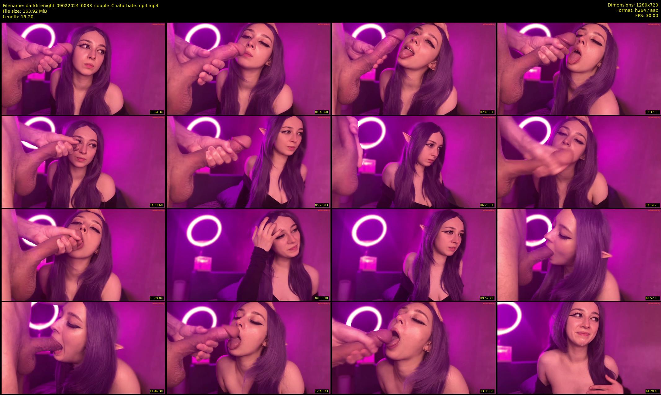 darkfirenight — 16 minute Chaturbate couple cam show recording, 720p, Feb 9, 2024