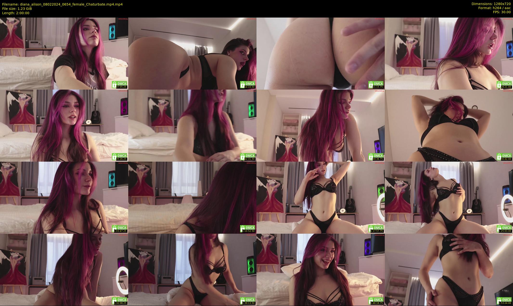 diana_alison — 120 minute Chaturbate female cam show recording, 720p, Feb 8, 2024