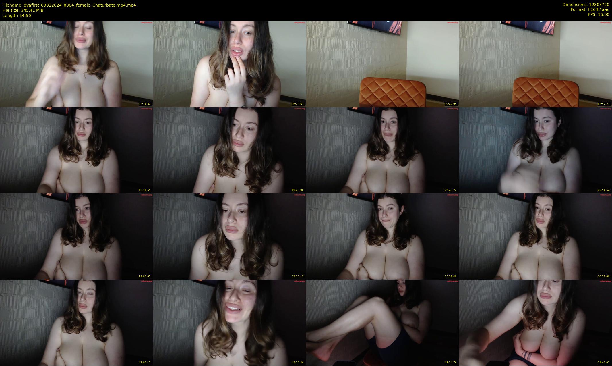 dyafirst — 55 minute Chaturbate female cam show recording, 720p, Feb 9, 2024