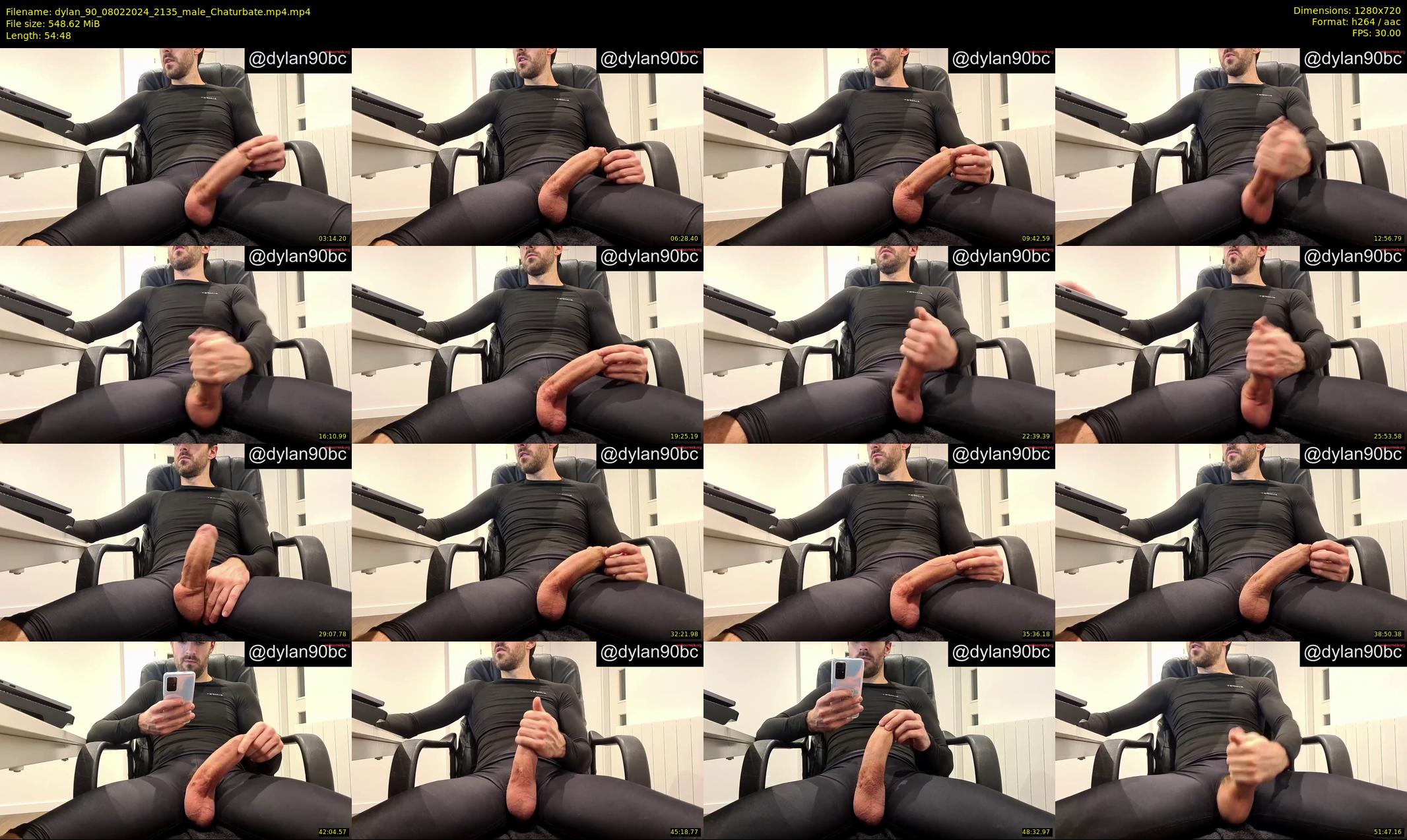 dylan_90 — 55 minute Chaturbate male cam show recording, 720p, Feb 8, 2024