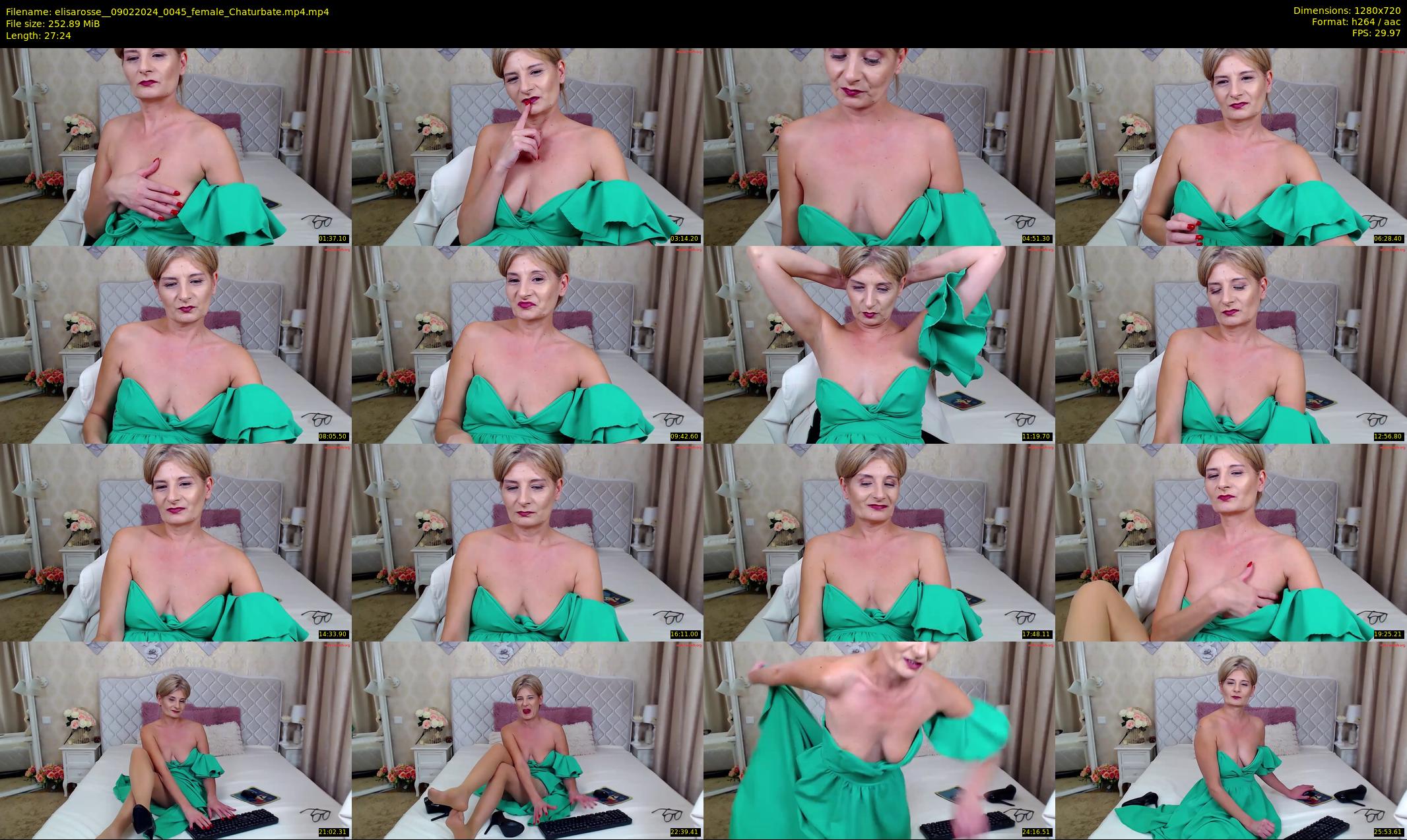 elisarosse_ — 28 minute Chaturbate female cam show recording, 720p, Feb 9, 2024