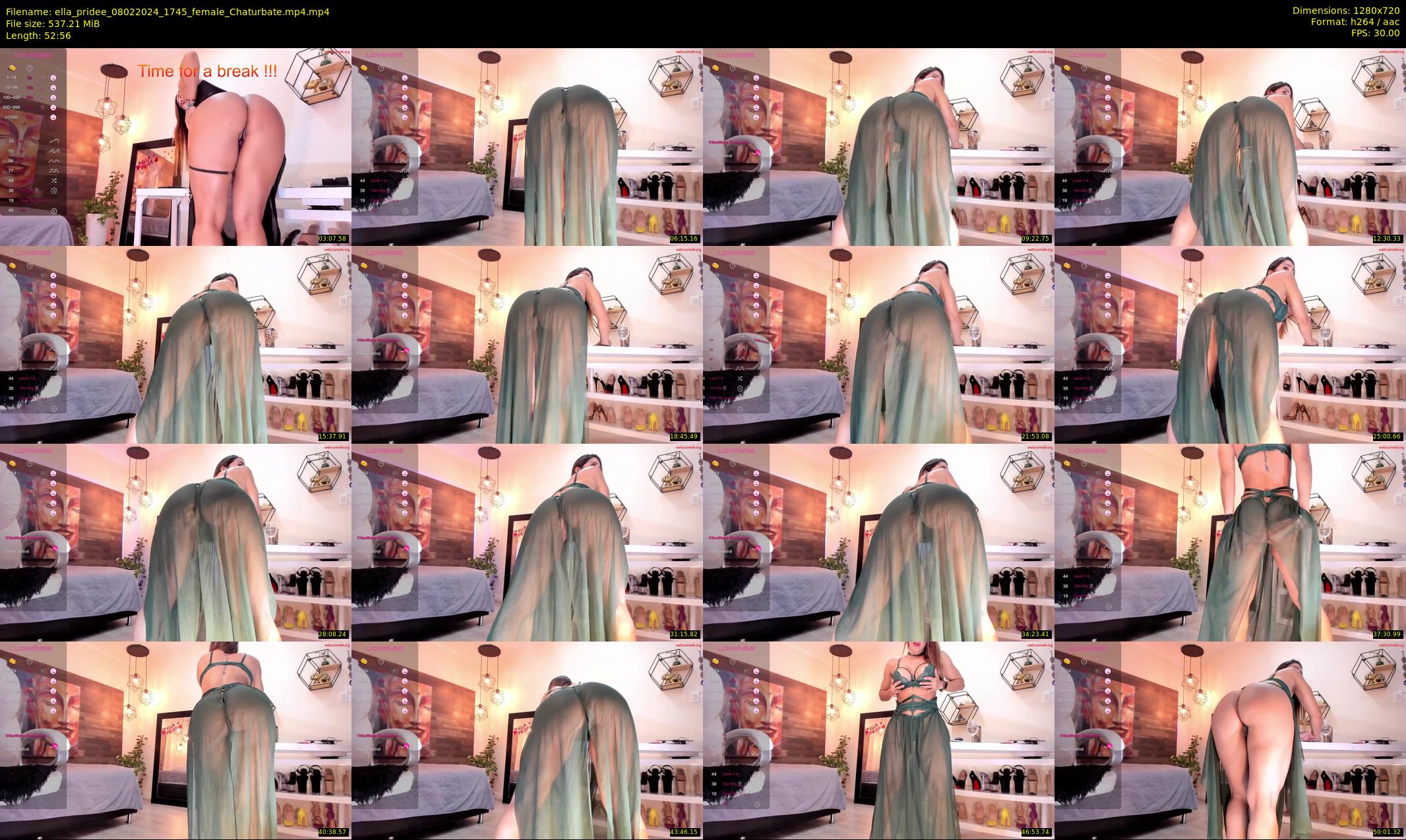 ella_pridee — 53 minute Chaturbate female cam show recording, 720p, Feb 8, 2024