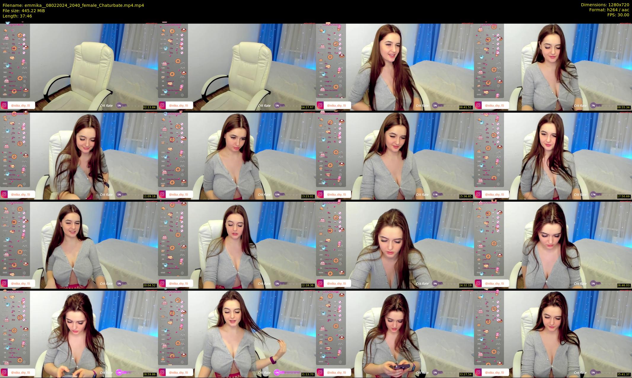 emmika_ — 38 minute Chaturbate female cam show recording, 720p, Feb 8, 2024