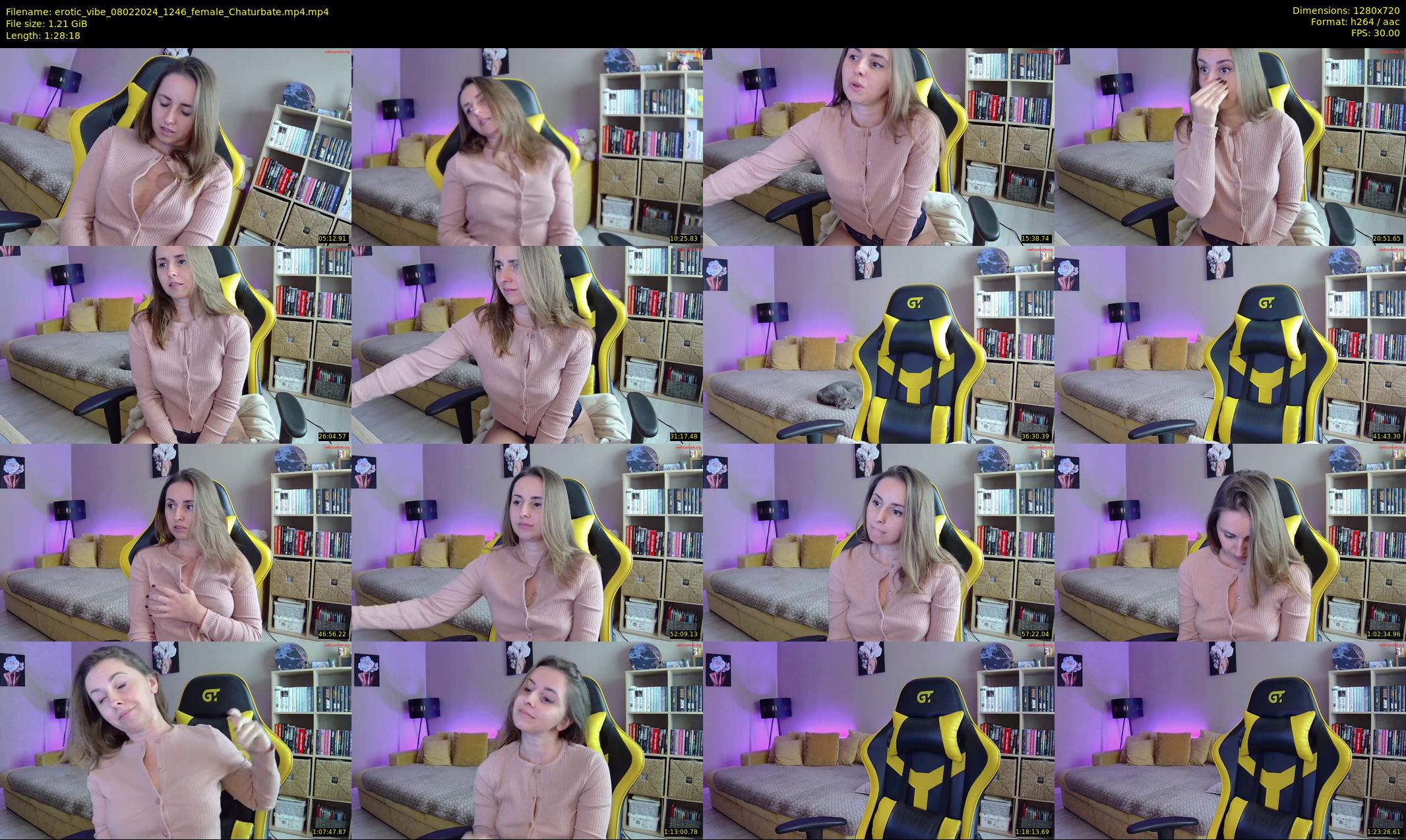 erotic_vibe — 89 minute Chaturbate female cam show recording, 720p, Feb 8, 2024