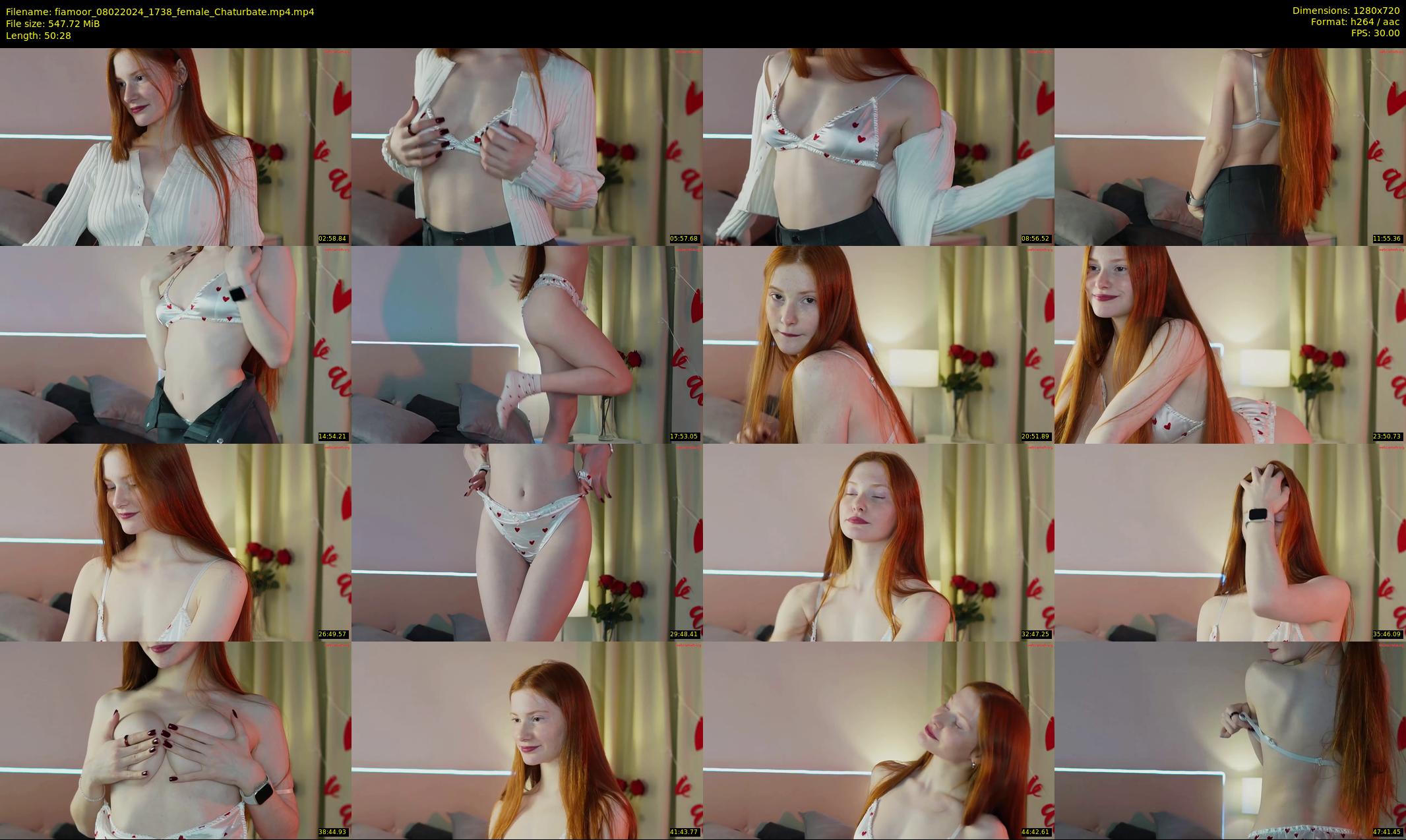 fiamoor — 51 minute Chaturbate female cam show recording, 720p, Feb 8, 2024