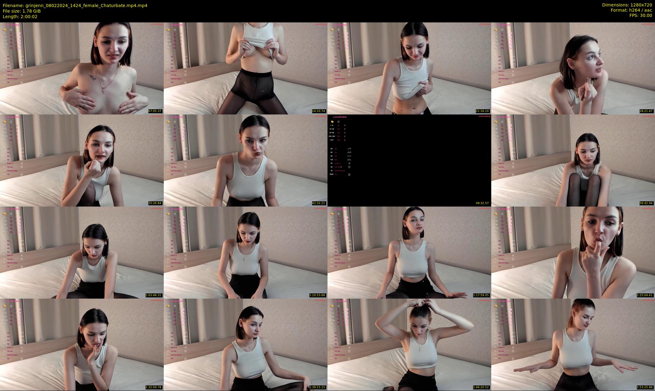 grinjenn — 121 minute Chaturbate female cam show recording, 720p, Feb 8, 2024