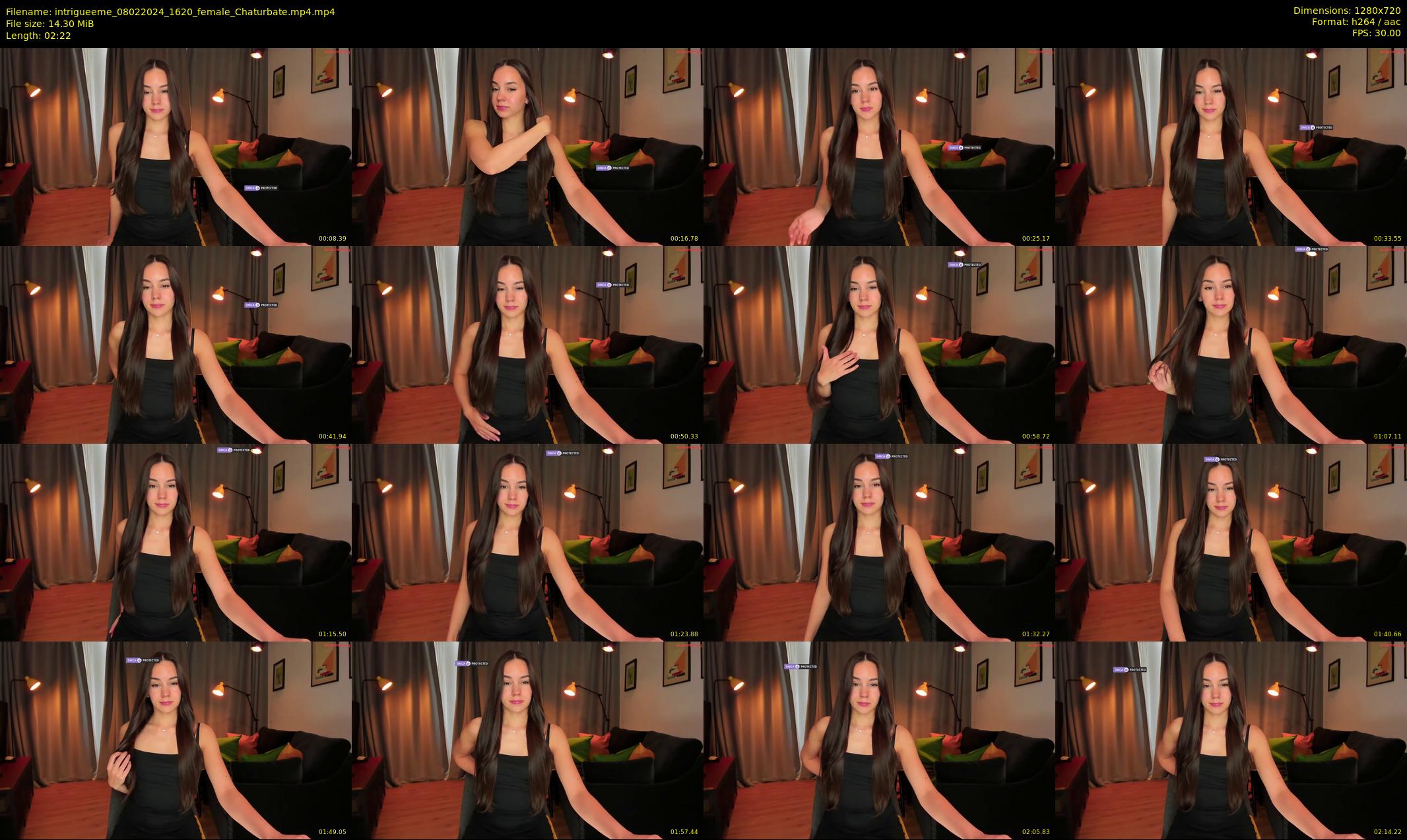 intrigueeme — 3 minute Chaturbate female cam show recording, 720p, Feb 8, 2024